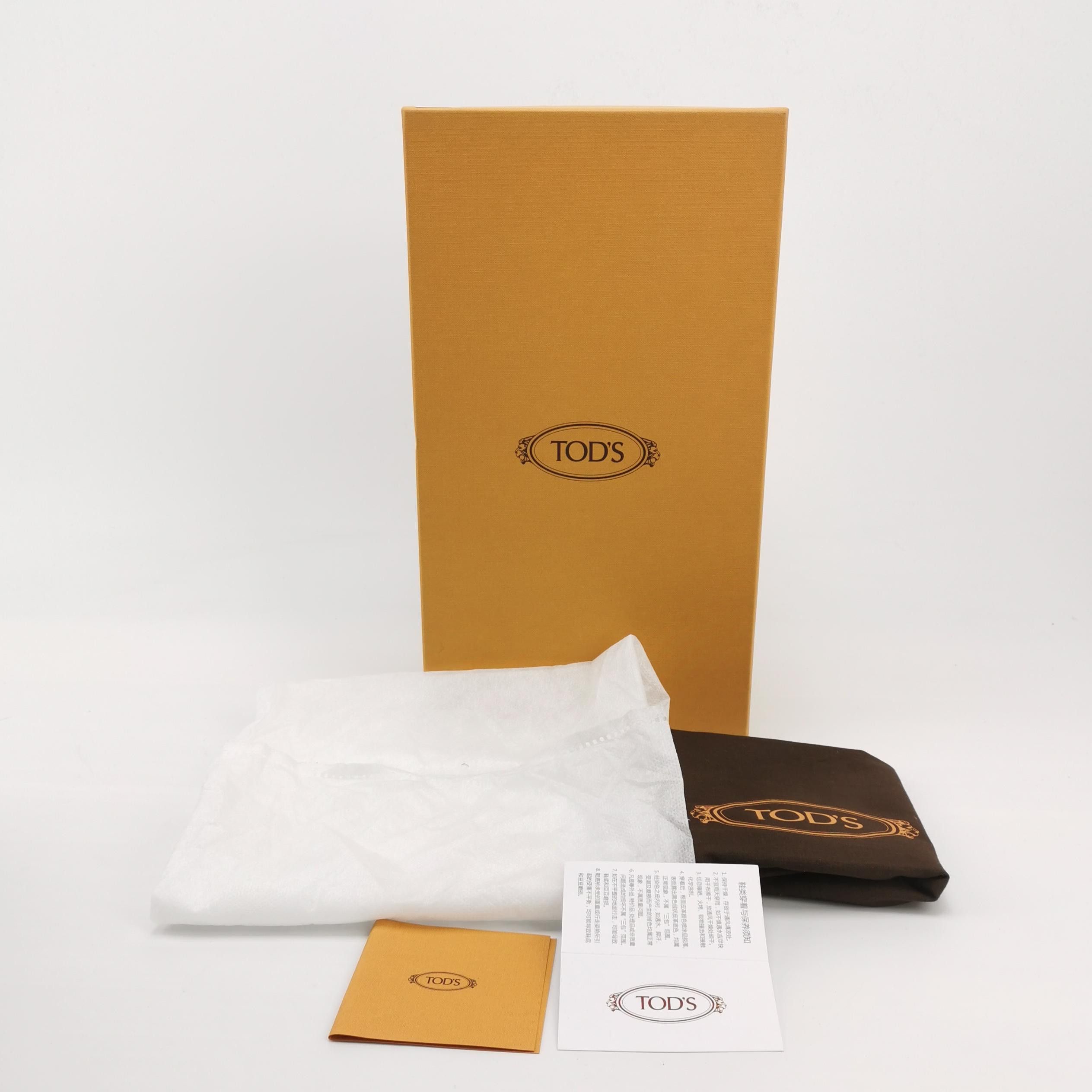 Tod's Tod's T Logo Leather Loafers Size 42.5 Size US 9 / EU 42 - 7 Thumbnail