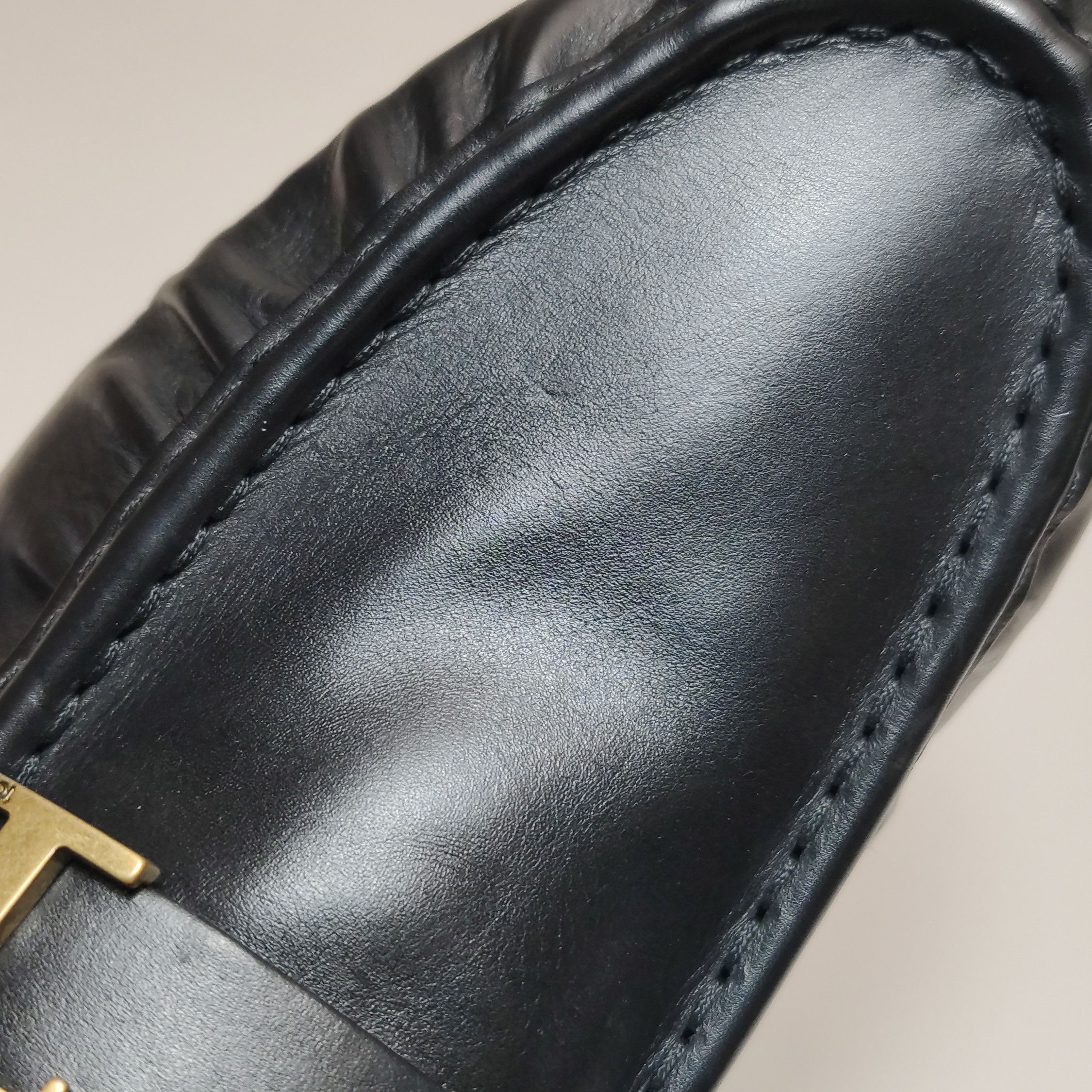 Tod's Tod's T Logo Leather Loafers Size 42.5 Size US 9 / EU 42 - 13 Thumbnail