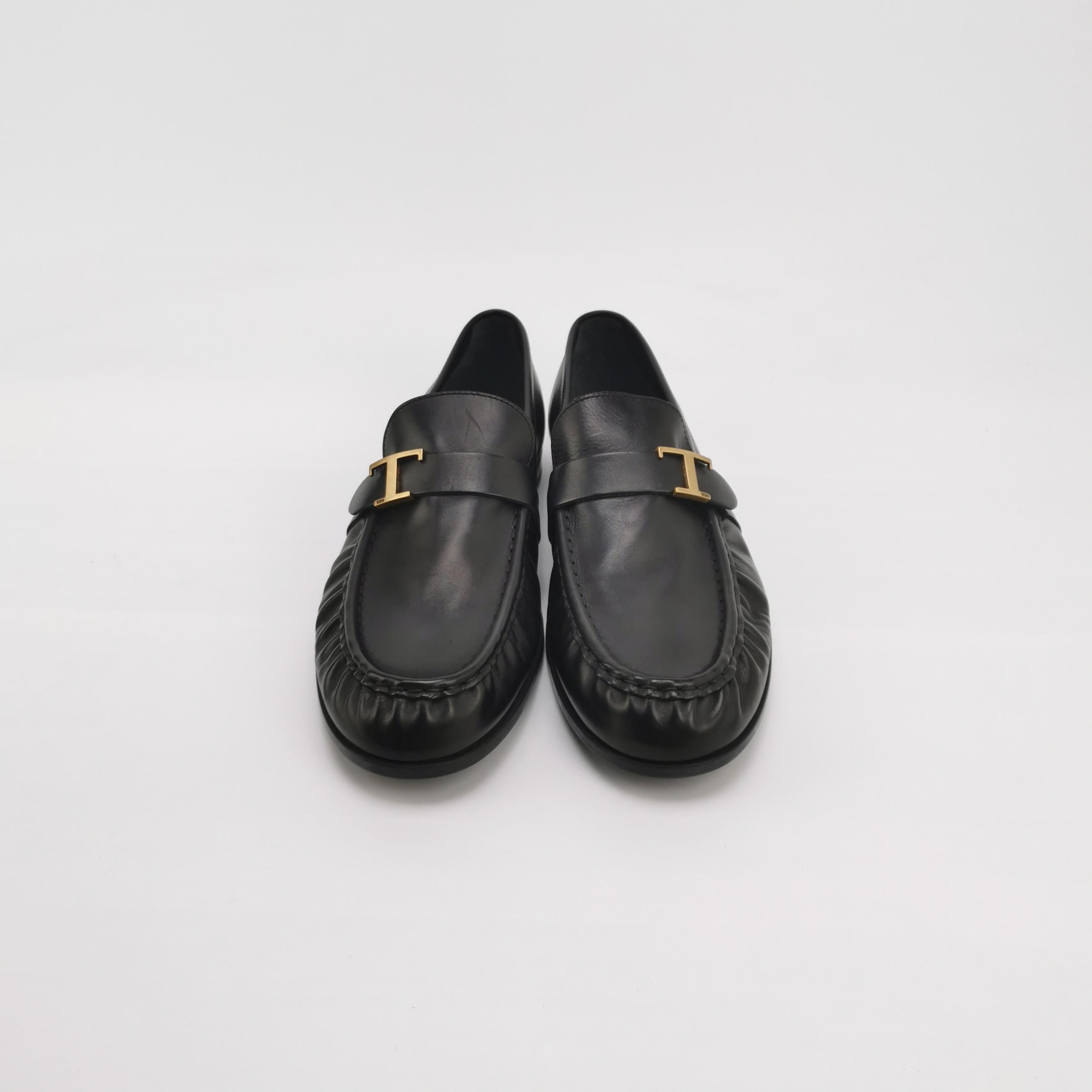 Tod's Tod's T Logo Leather Loafers Size 42.5 Size US 9 / EU 42 - 4 Thumbnail