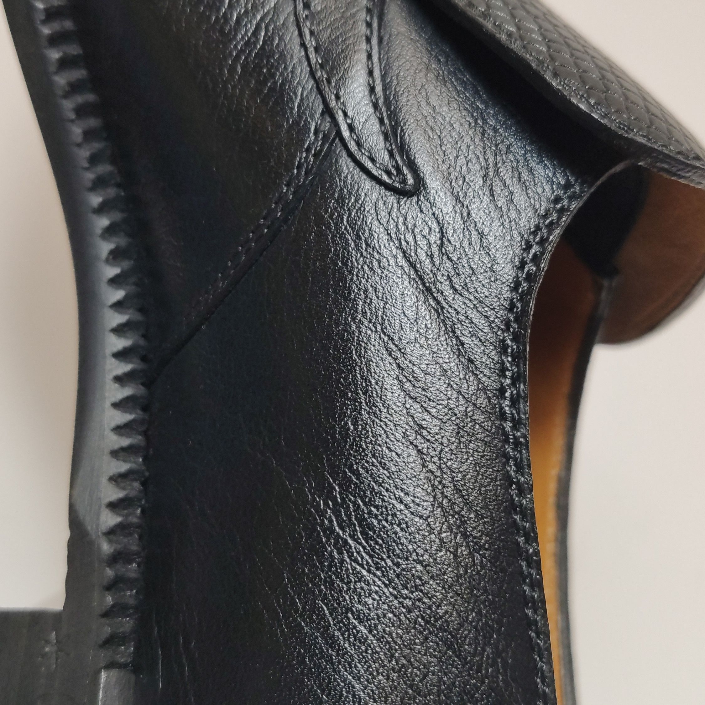 Gucci Gucci Interlocking G Leather Shoes Size 39.5 Size US 6 / EU 39 - 13 Thumbnail