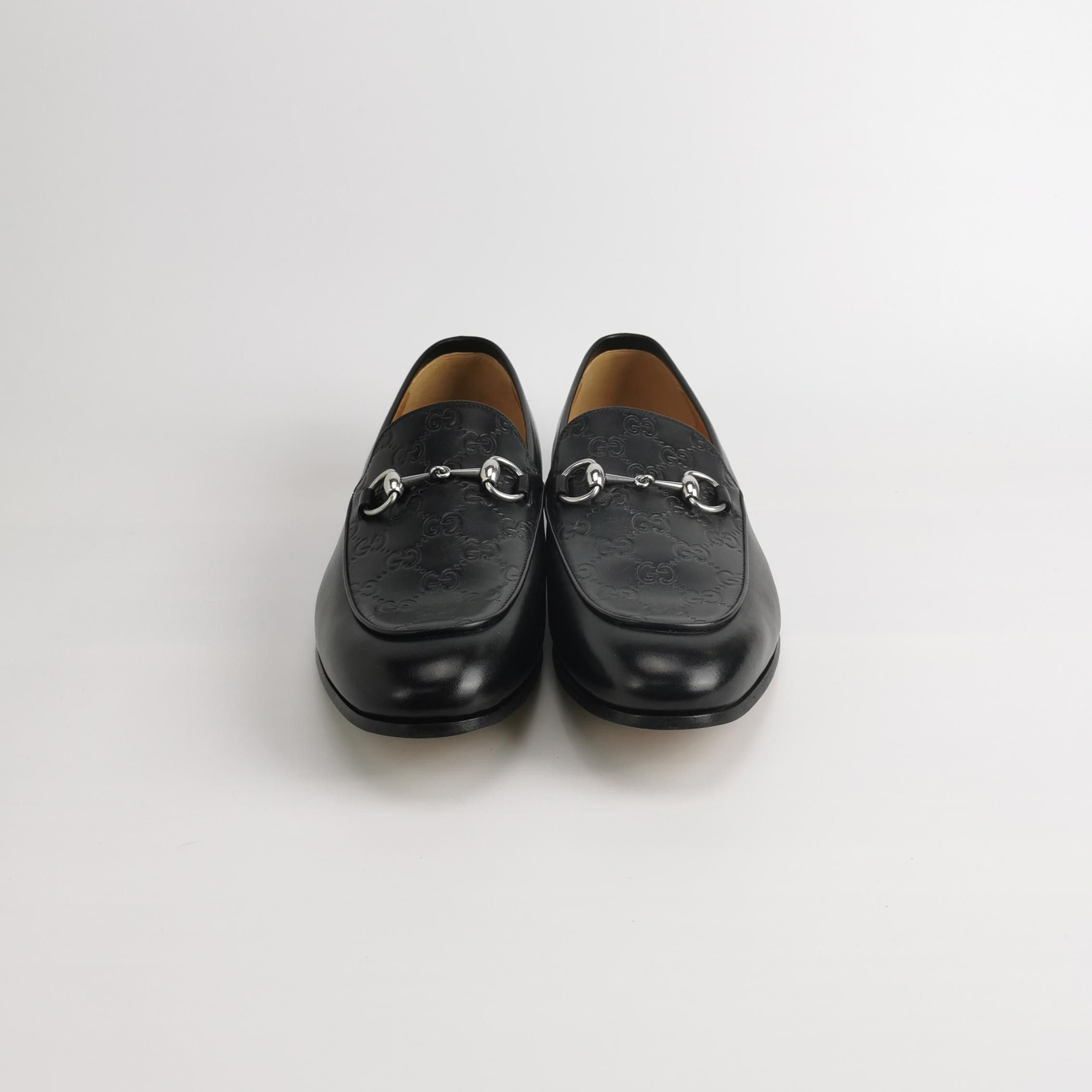 Gucci Gucci Embossed Leather Horsebit Loafers 10 Size US 11 / EU 44 - 4 Thumbnail