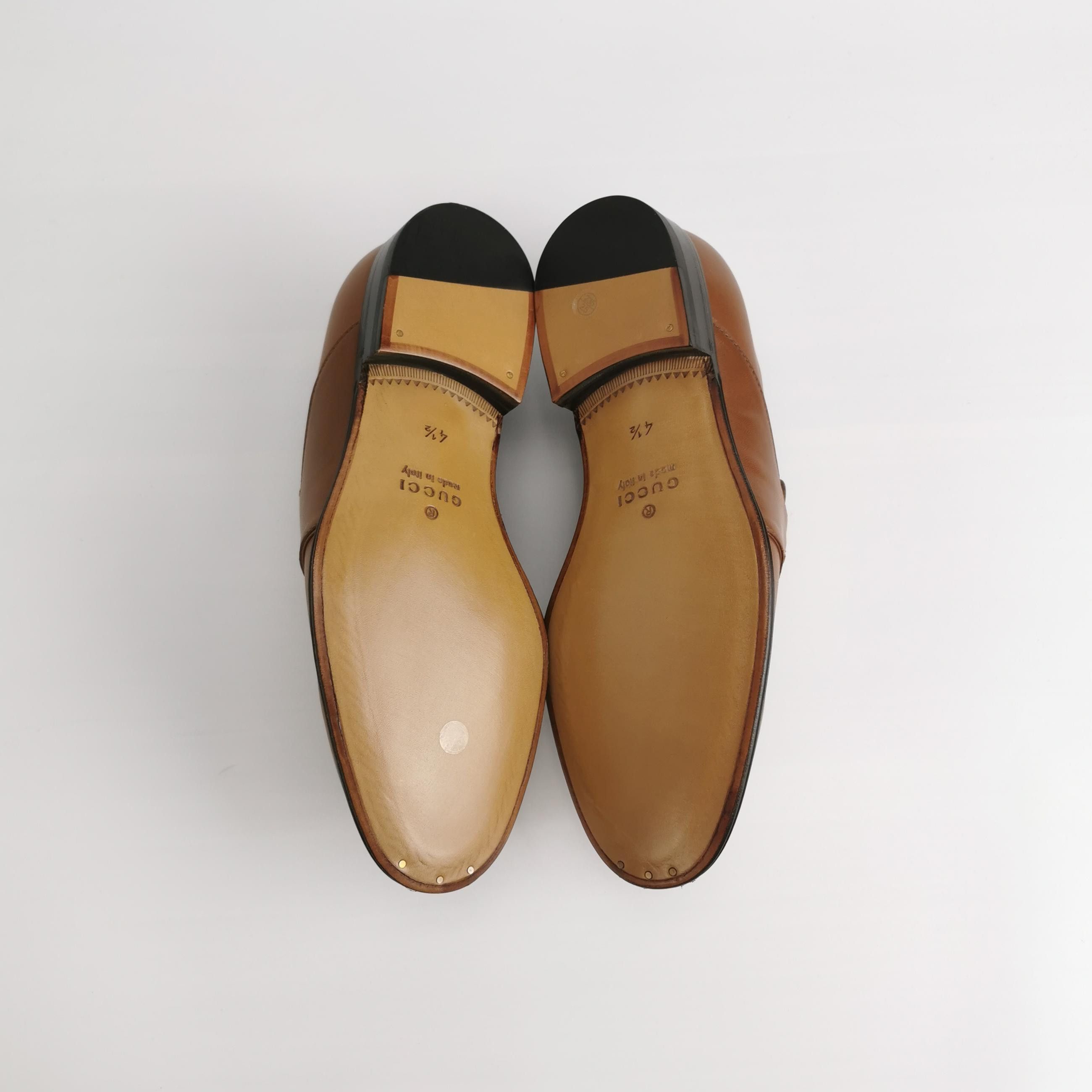 Gucci Gucci Interlocking G Chain Leather Loafers US 5.5 Size US 5.5 / EU 38 - 6 Thumbnail