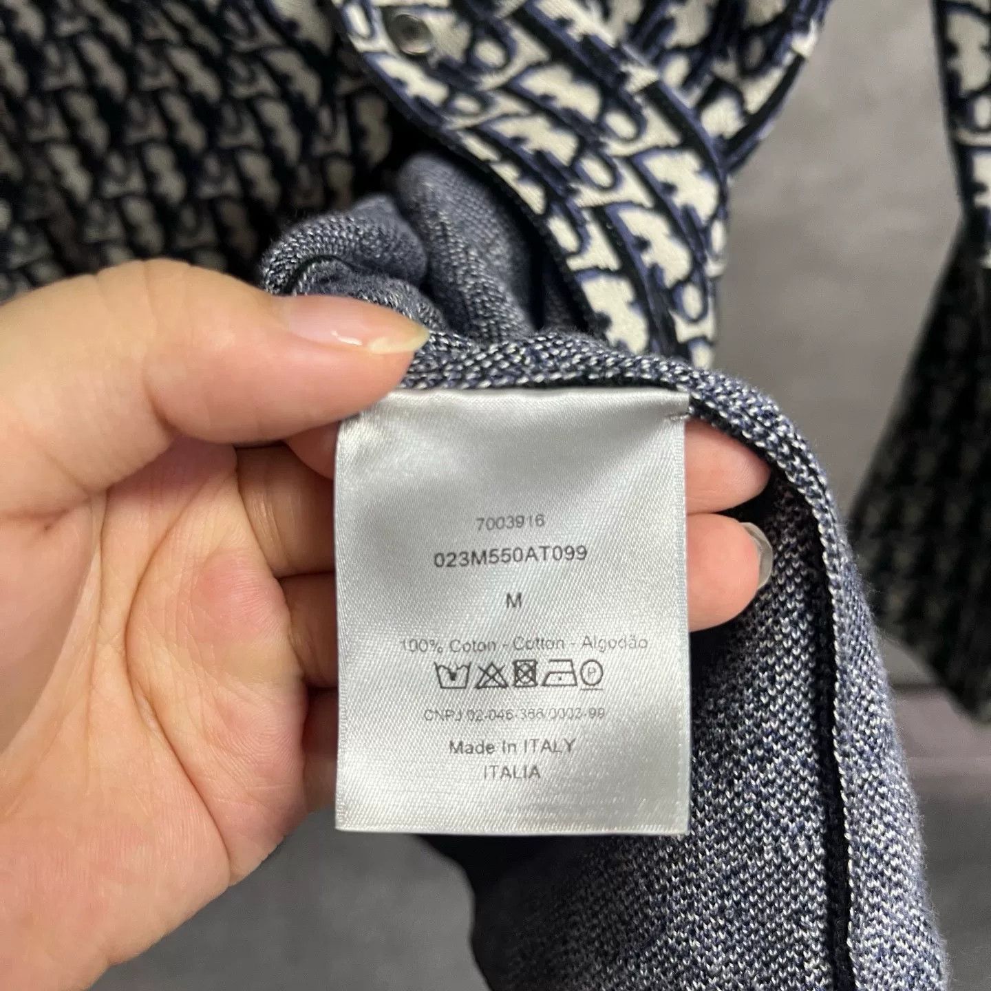 Dior Dior Retro Printed Blue Shirt m Men Size US M / EU 48-50 / 2 - 3 Thumbnail