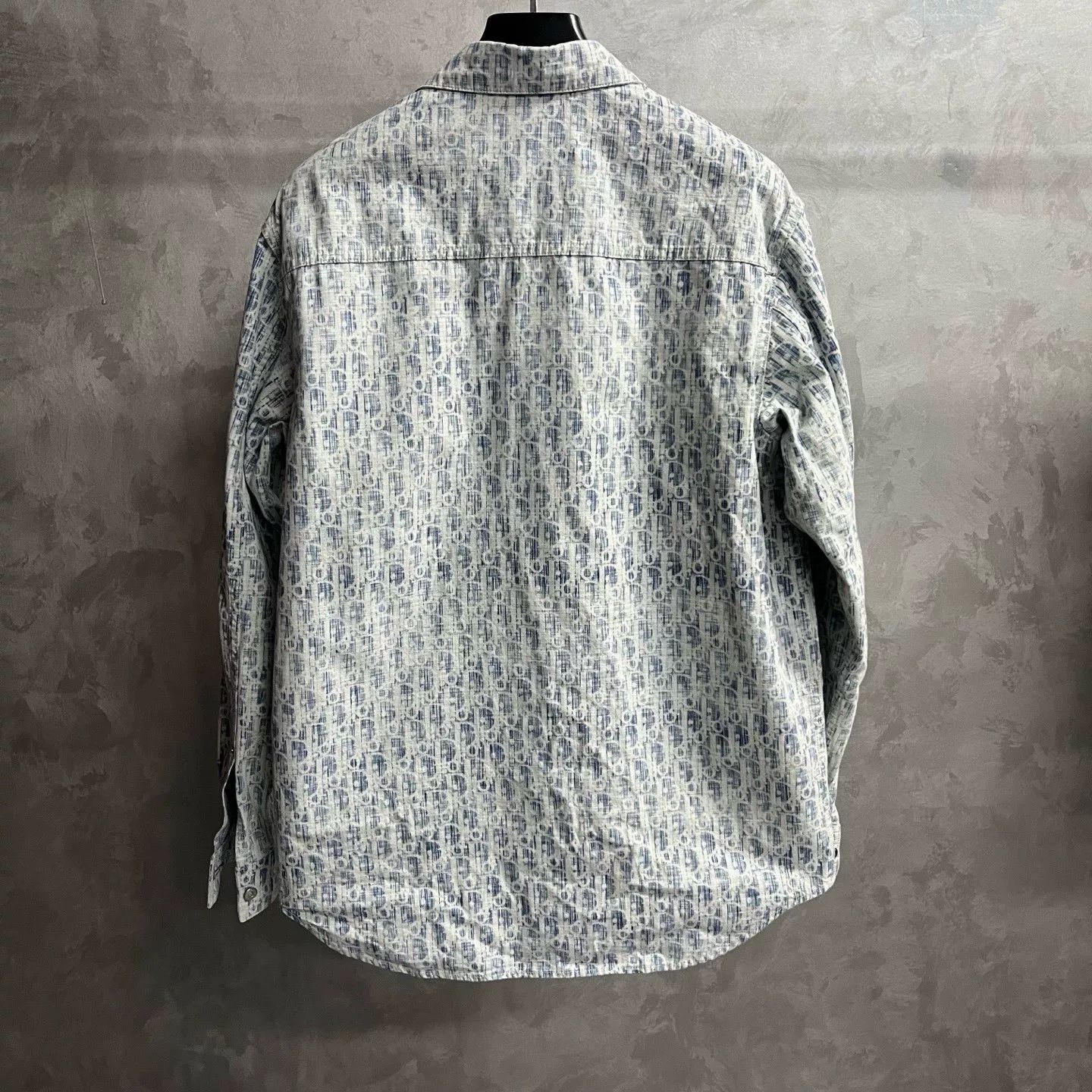 Dior Dior Denim Printed Blue Shirt xs Men Size US XS / EU 42 / 0 - 2 Thumbnail