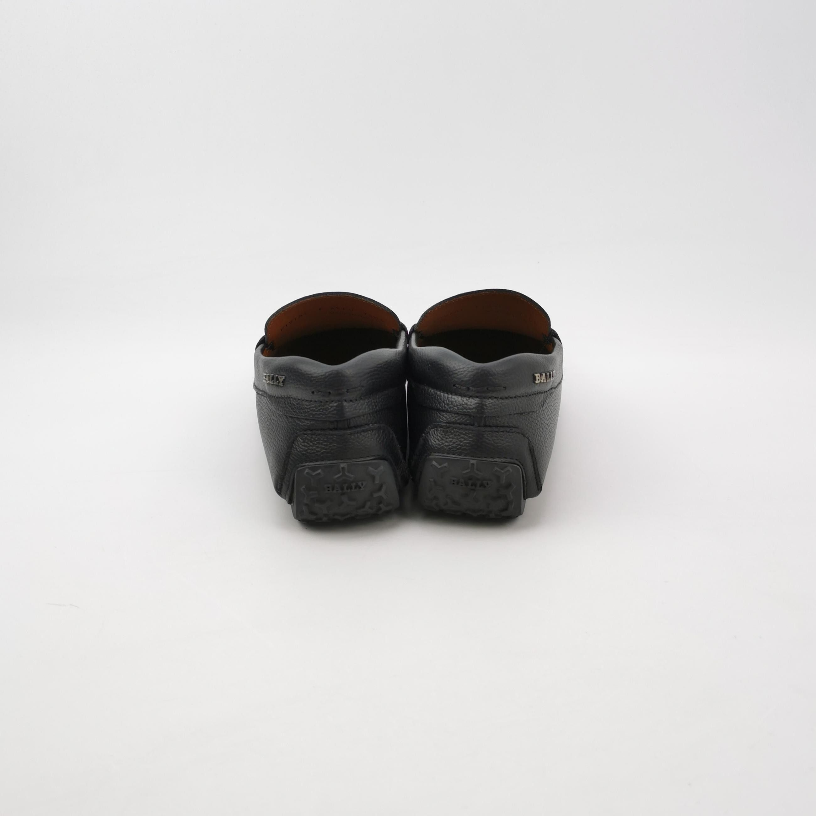 Bally Bally Logo Grained Leather Loafers Size 7.5 Size US 7 / EU 40 - 5 Thumbnail