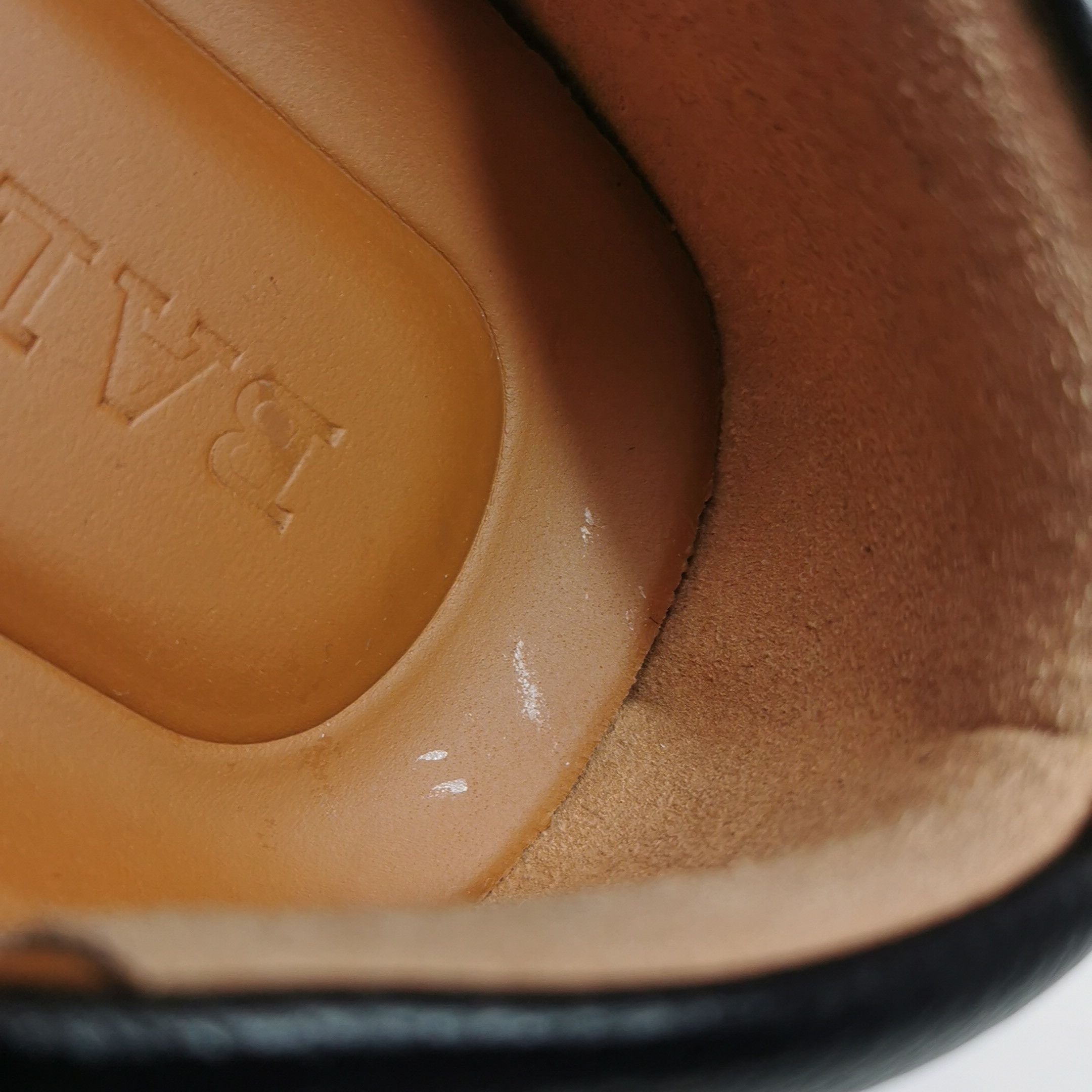 Bally Bally Logo Grained Leather Loafers Size 7.5 Size US 7 / EU 40 - 10 Thumbnail