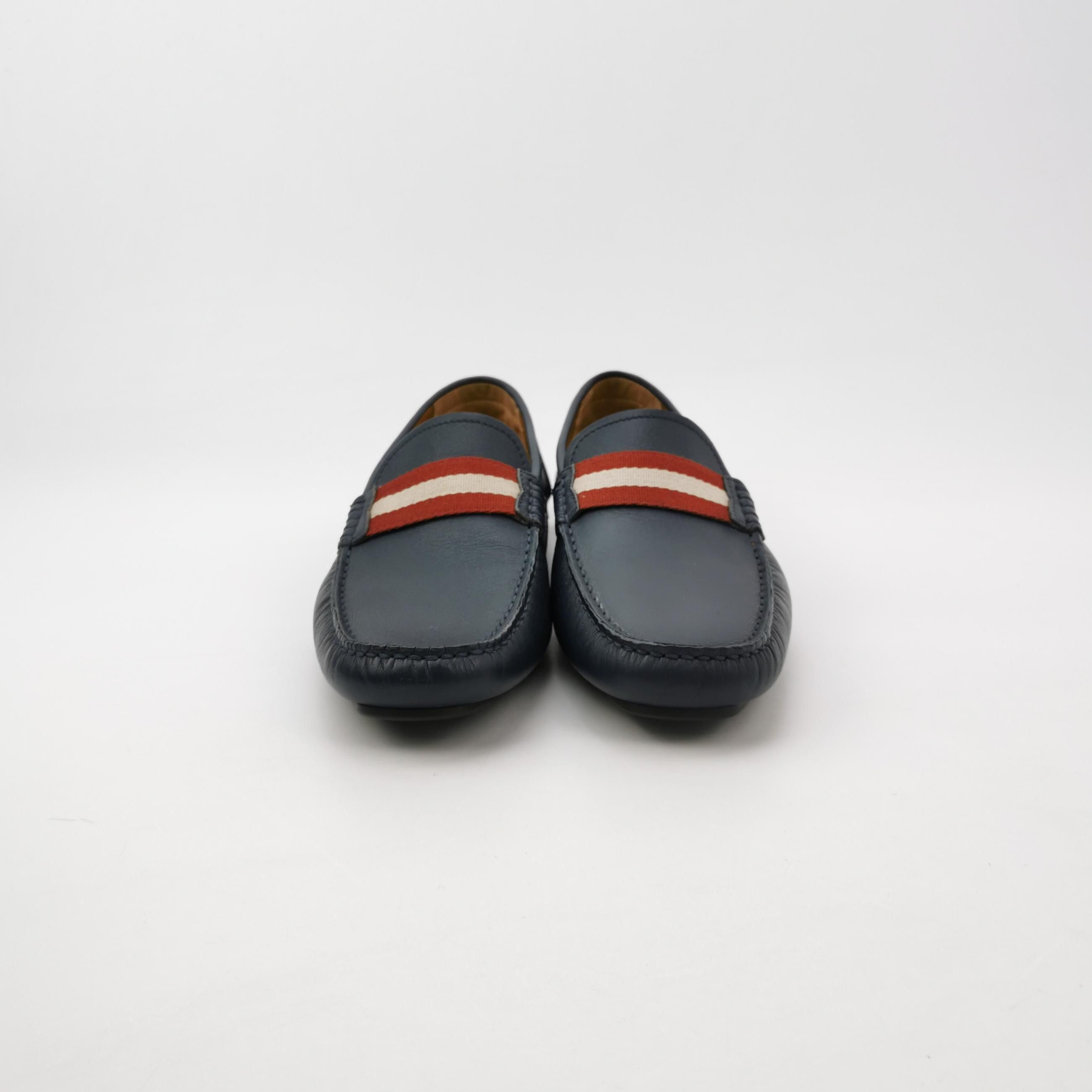 Bally Bally Stripe Leather Driving Loafers EU 41.5 Size US 8 / EU 41 - 4 Thumbnail