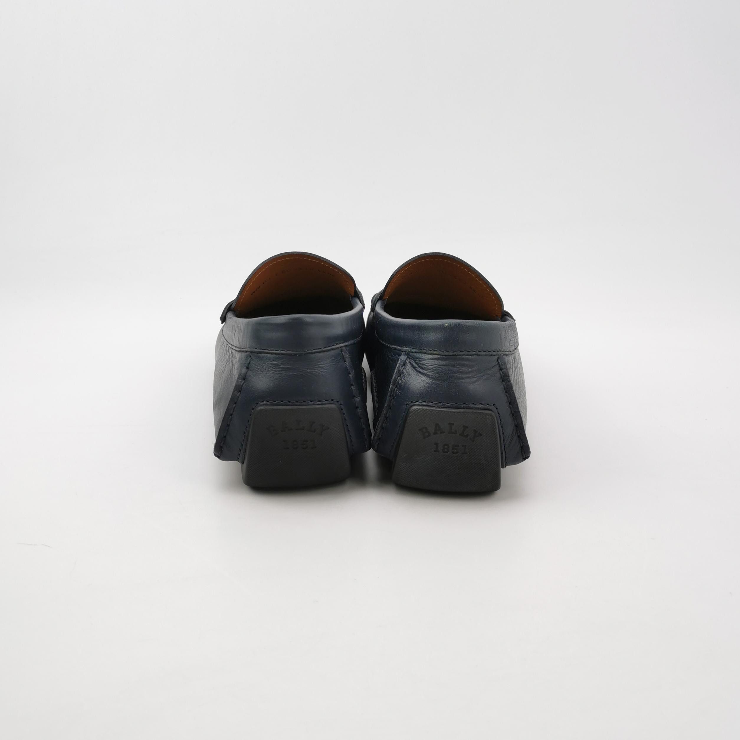 Bally Bally Stripe Leather Driving Loafers EU 41.5 Size US 8 / EU 41 - 5 Thumbnail