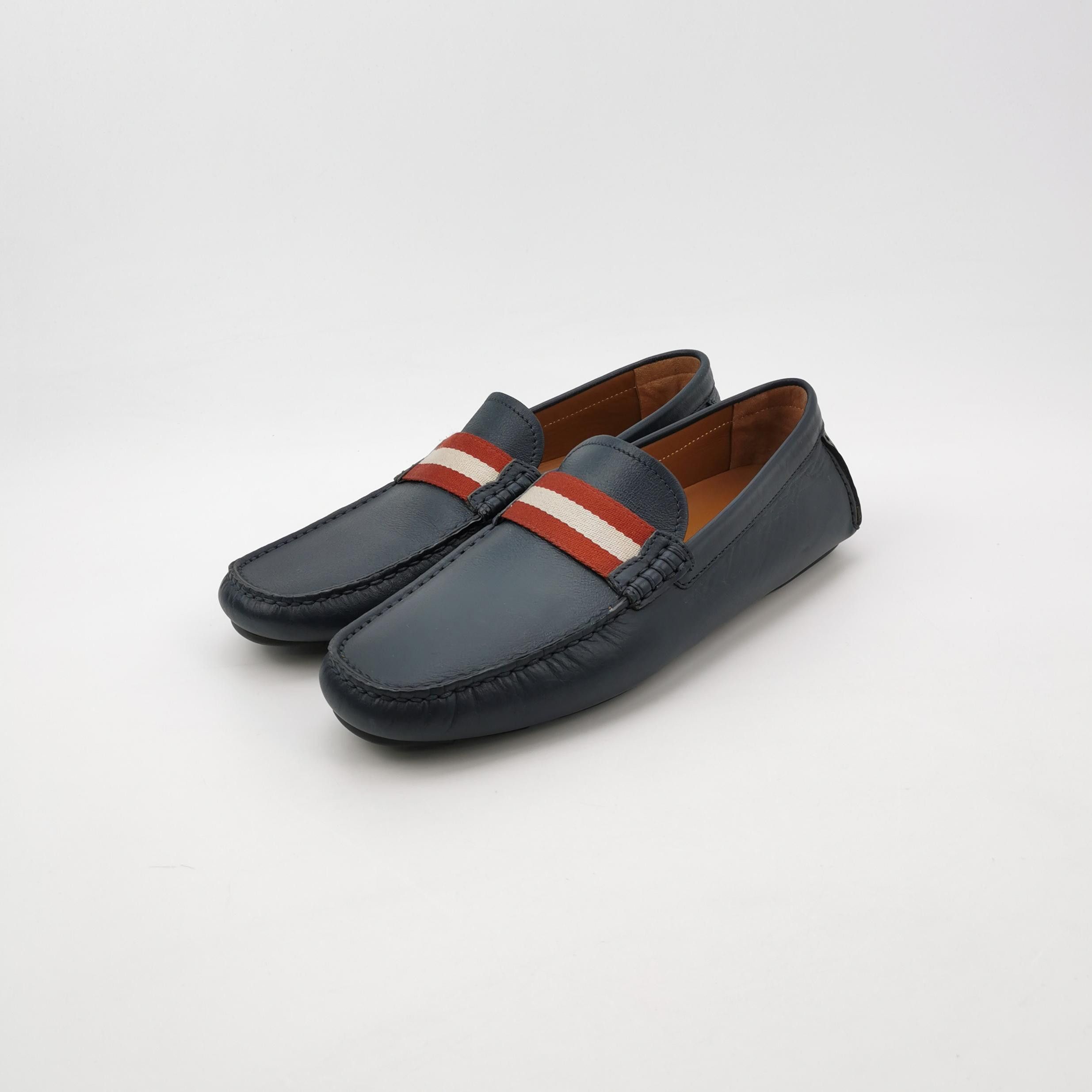 Bally Bally Stripe Leather Driving Loafers EU 41.5 Size US 8 / EU 41 - 3 Thumbnail