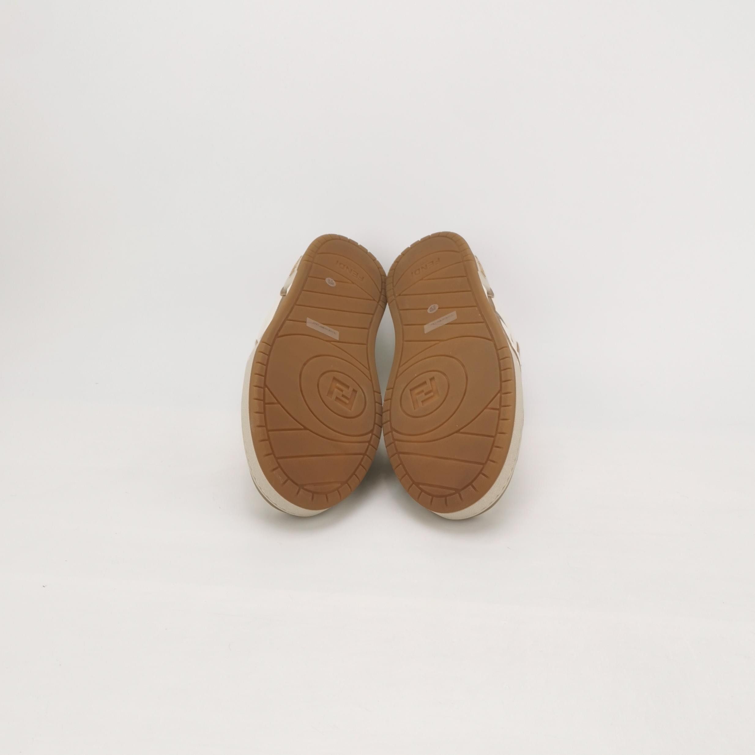Fendi Fendi Match Leather Colorblock Sneakers 43 Size US 10 / EU 43 - 6 Thumbnail