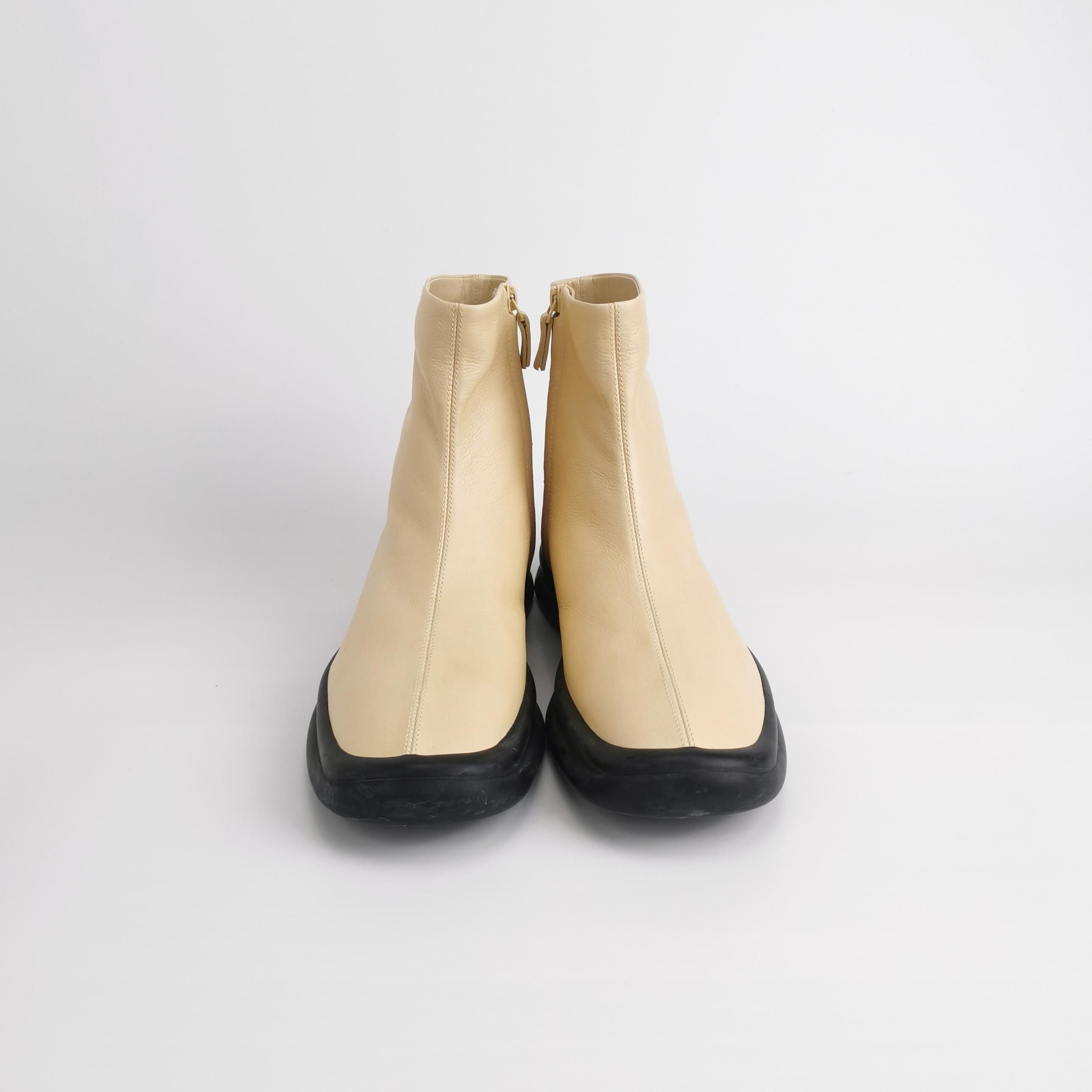 The Row The Row Town Leather Zip Ankle Boots 41 Size US 11 / IT 41 - 4 Thumbnail