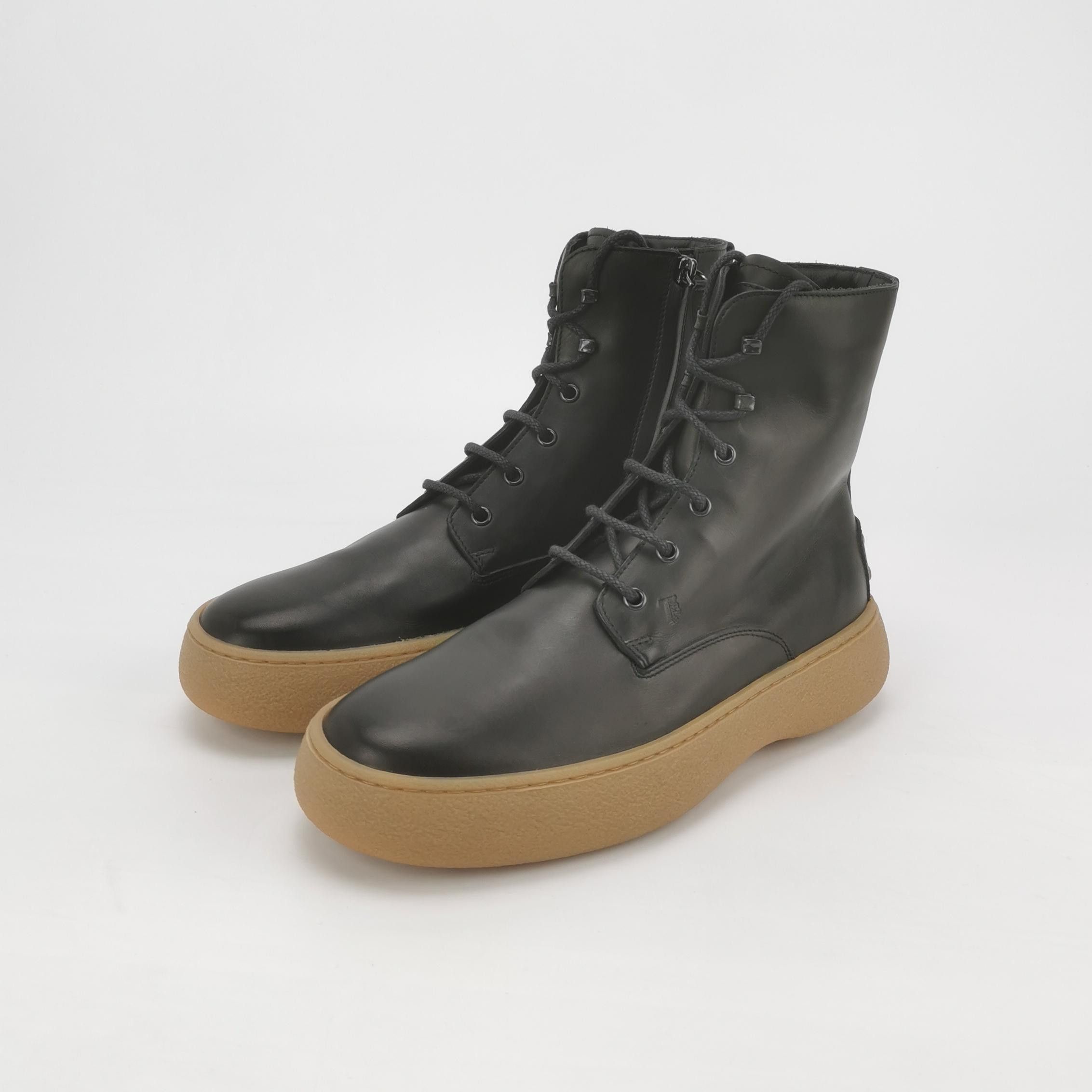 Tod's Tod's Gum Sole Leather Lace-Up Boots 40 Size US 7 / EU 40 - 3 Thumbnail