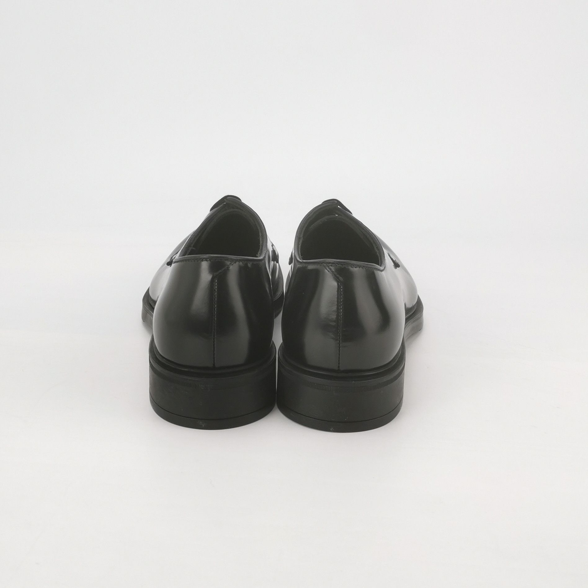 Prada Prada Logo Leather Derby Shoes Size 6.5 Size US 7 / EU 40 - 5 Thumbnail