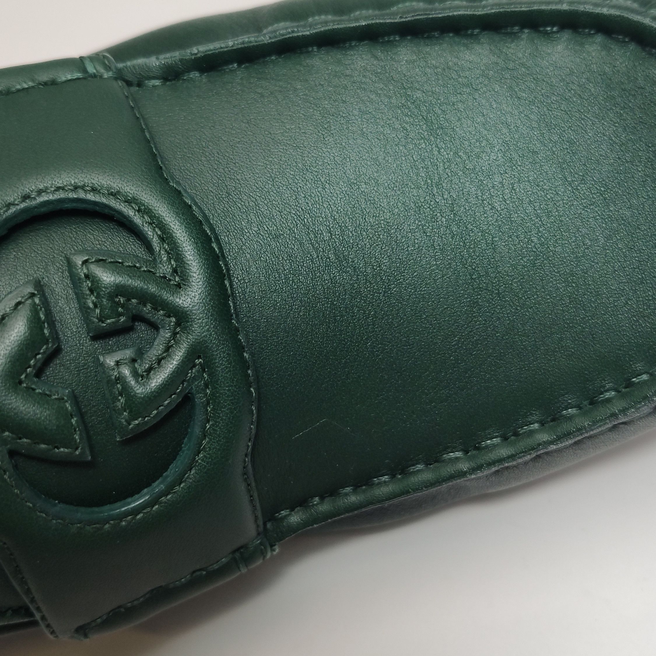 Gucci Gucci Interlocking G Leather Loafers 40.5 Size US 7 / EU 40 - 8 Thumbnail