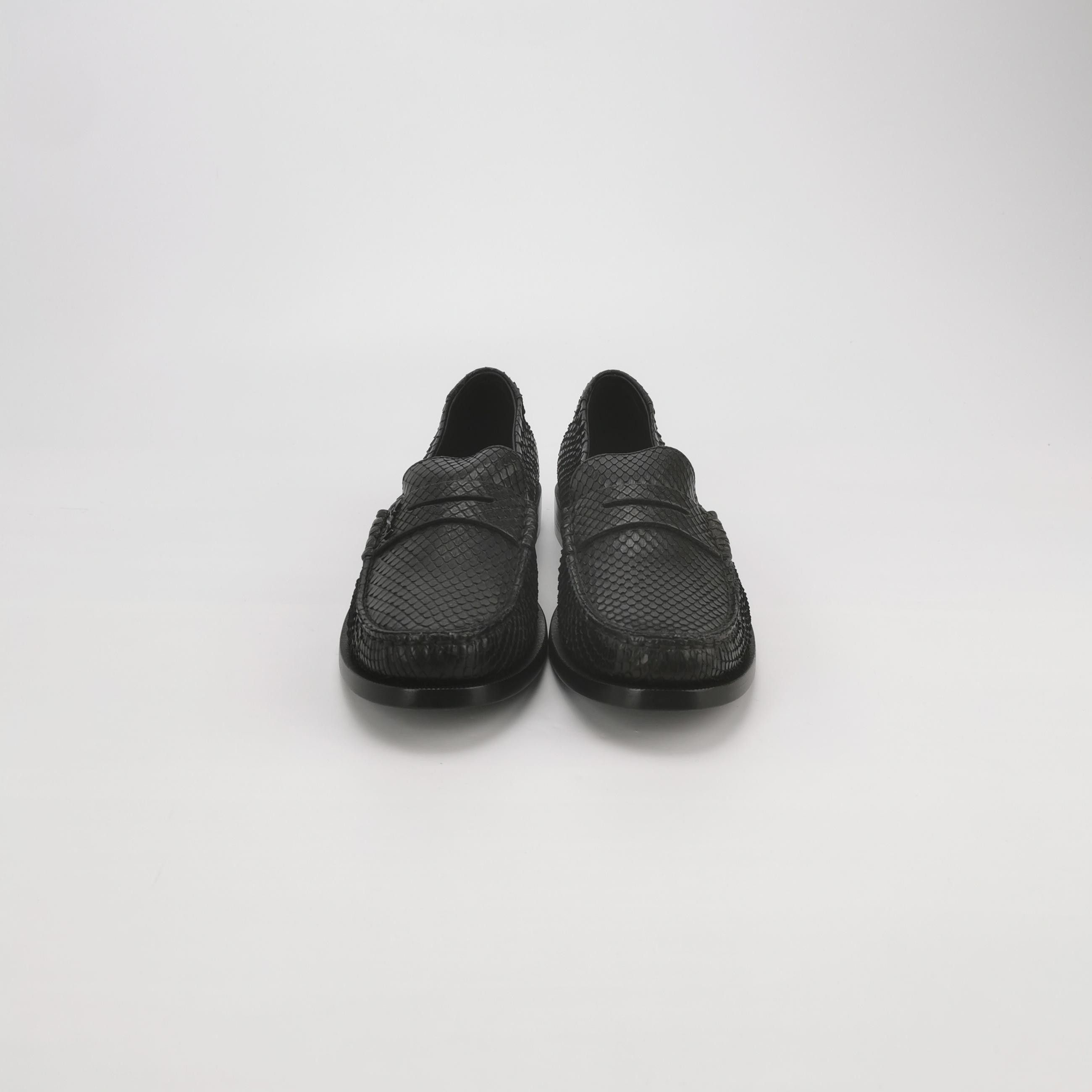 Saint Laurent Paris Saint Laurent Snakeskin Penny Loafers Size 42 Size US 9 / EU 42 - 4 Thumbnail