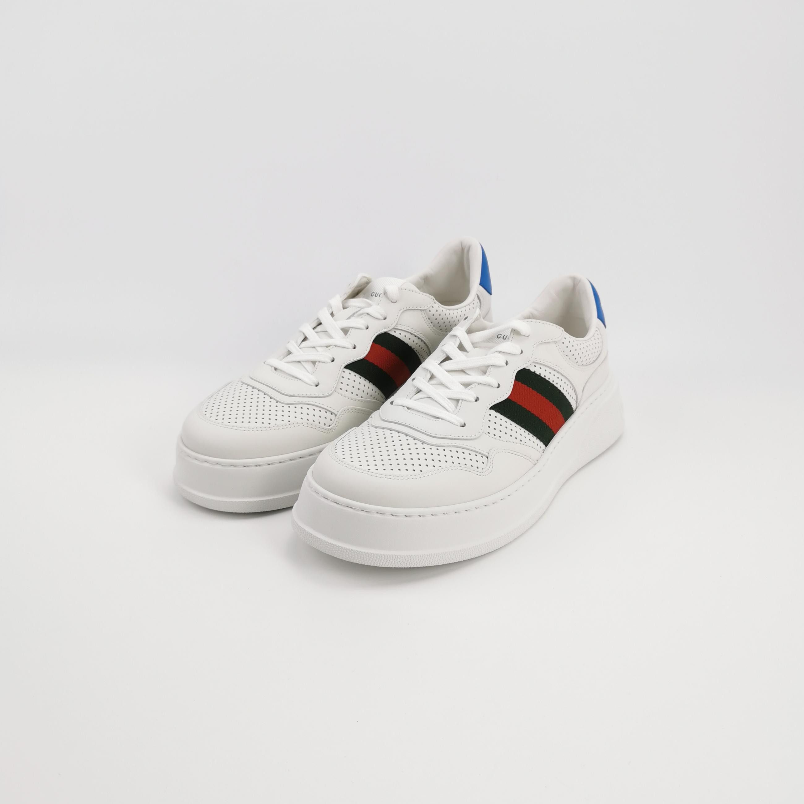 Gucci Gucci Web Stripe Platform Sneakers 44.5 Size US 11 / EU 44 - 3 Thumbnail