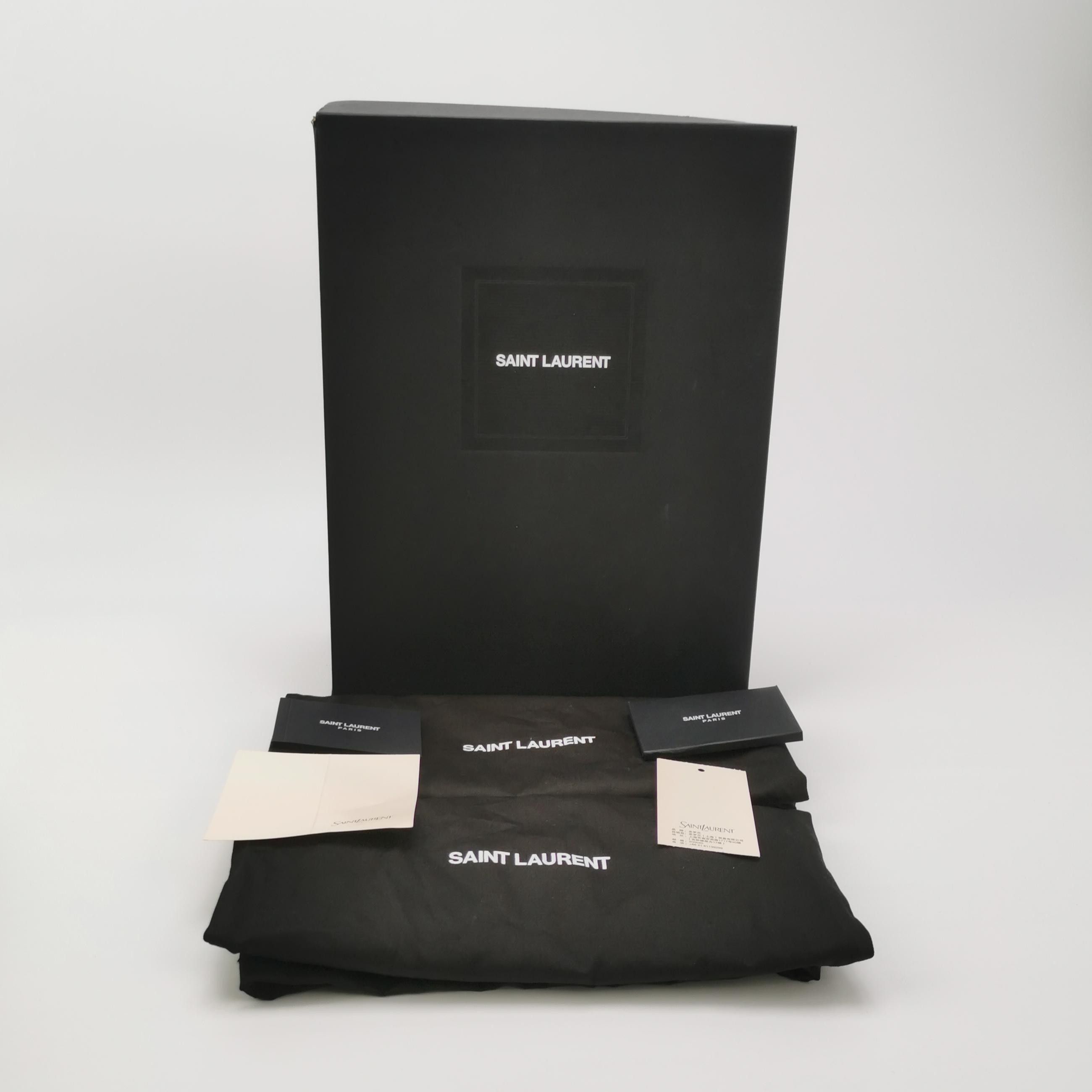 Saint Laurent Paris Saint Laurent Paneled Leather Multi Sneakers 40 Size US 7 / EU 40 - 7 Thumbnail