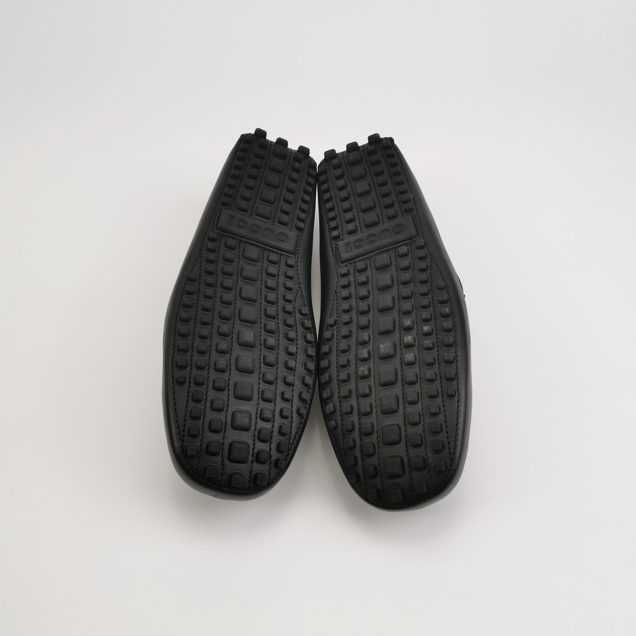 Gucci Gucci Horsebit Web Stripe Driver Loafers 44.5 Size US 11 / EU 44 - 6 Thumbnail