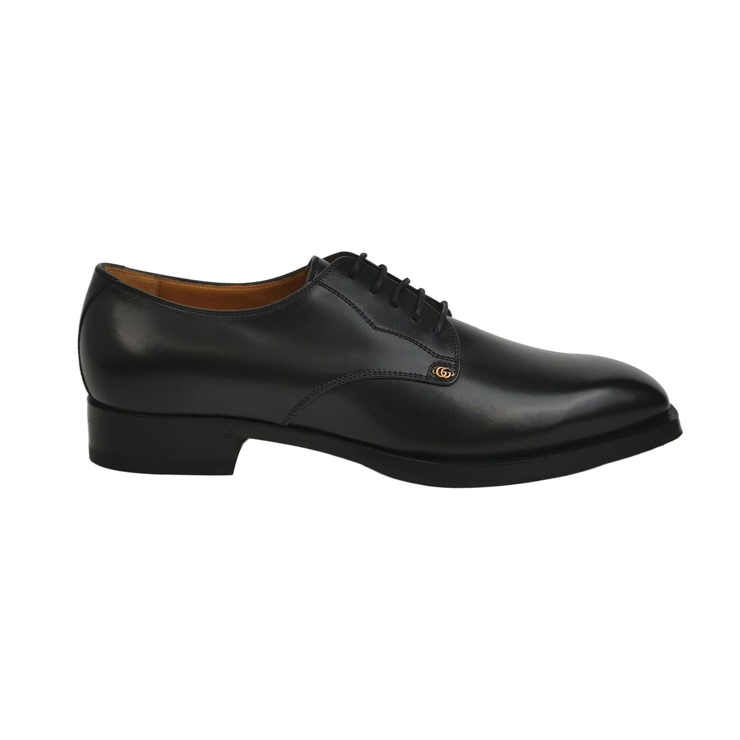 Gucci Gucci Double G Plain Leather Derbies 6.5 Size US 7 / EU 40 - 2 Thumbnail