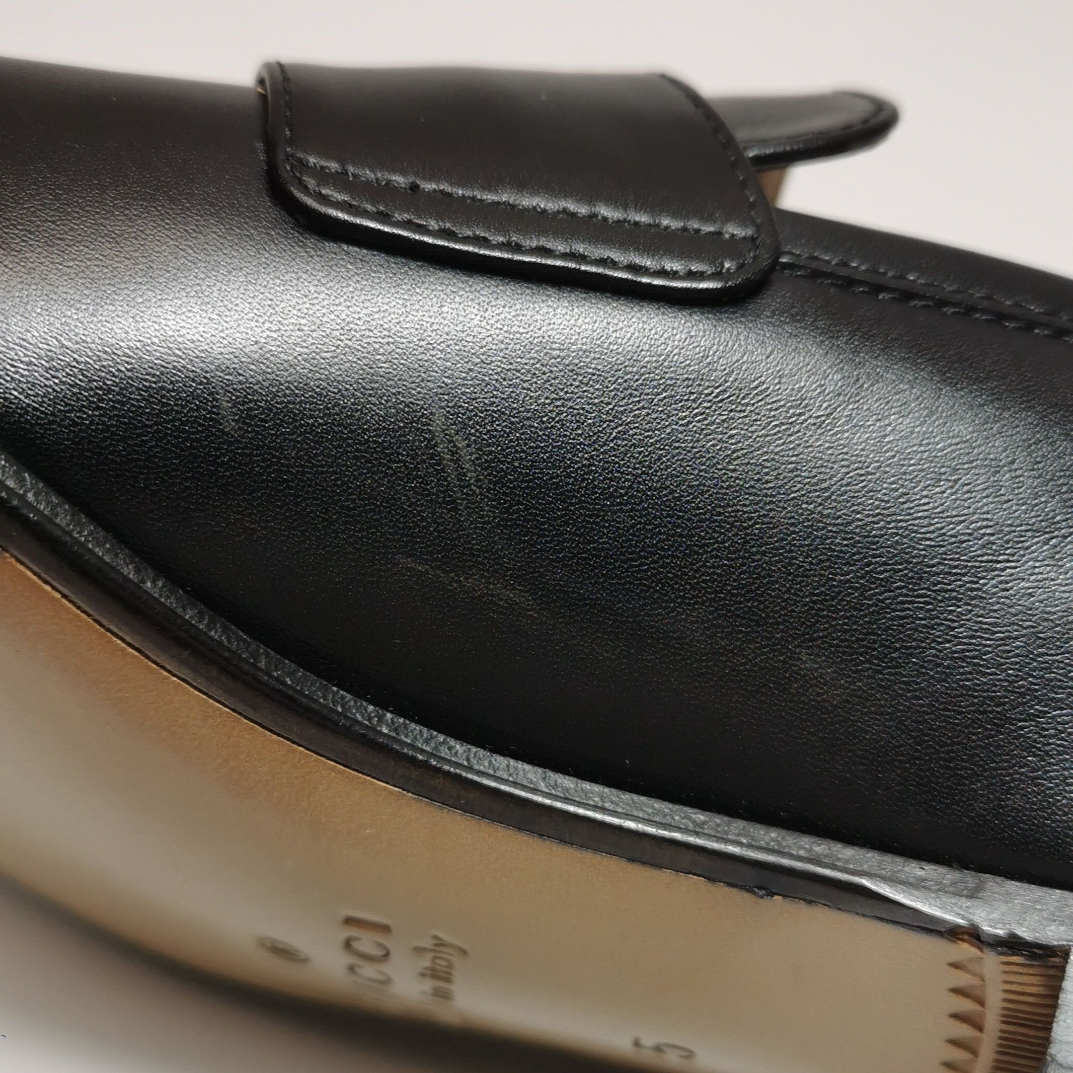 Gucci Gucci Interlocking G Leather Loafers 39 Size US 6 / EU 39 - 8 Thumbnail