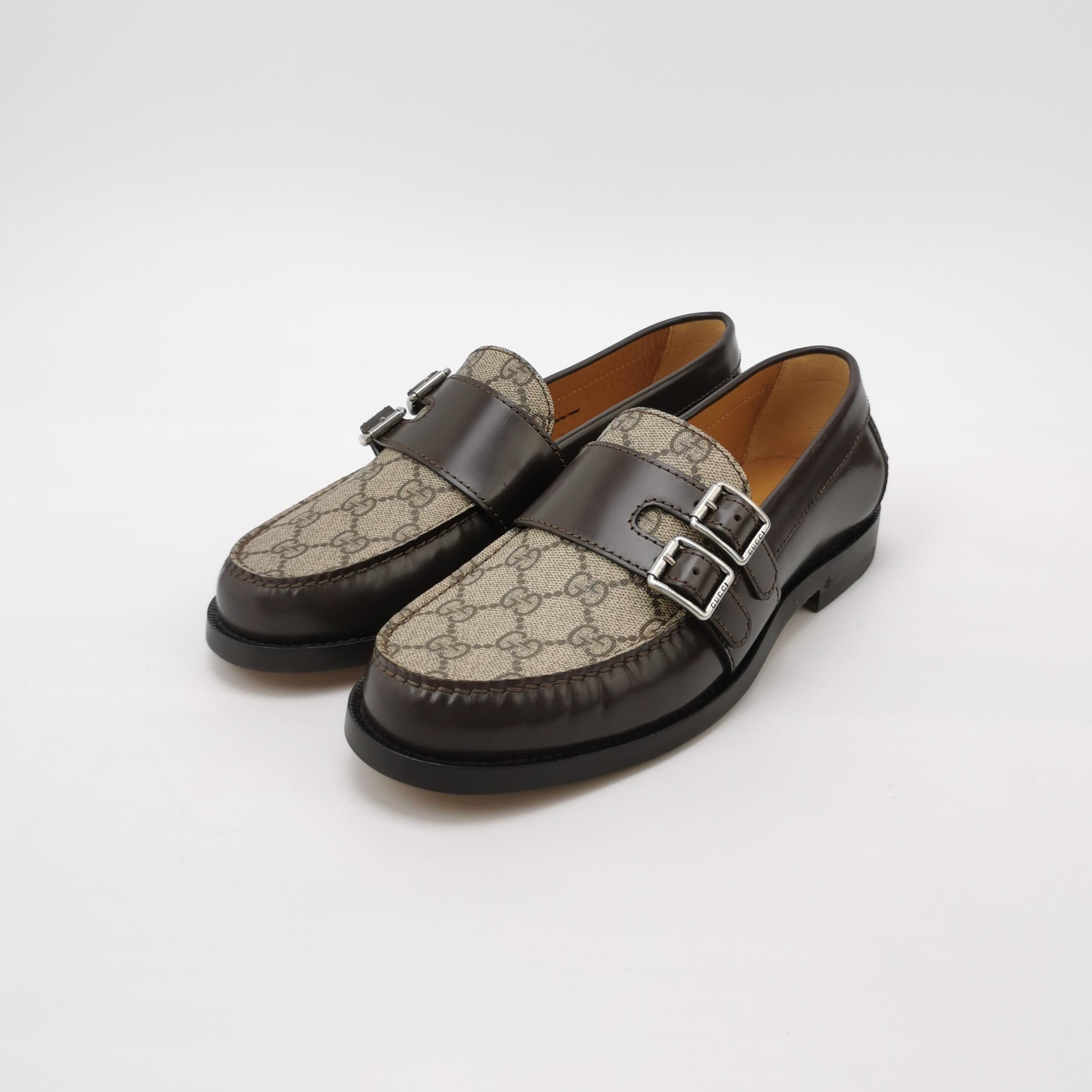 Gucci Gucci GG Monogram Monk Strap Loafers 5 Size US 6 / EU 39 - 3 Thumbnail