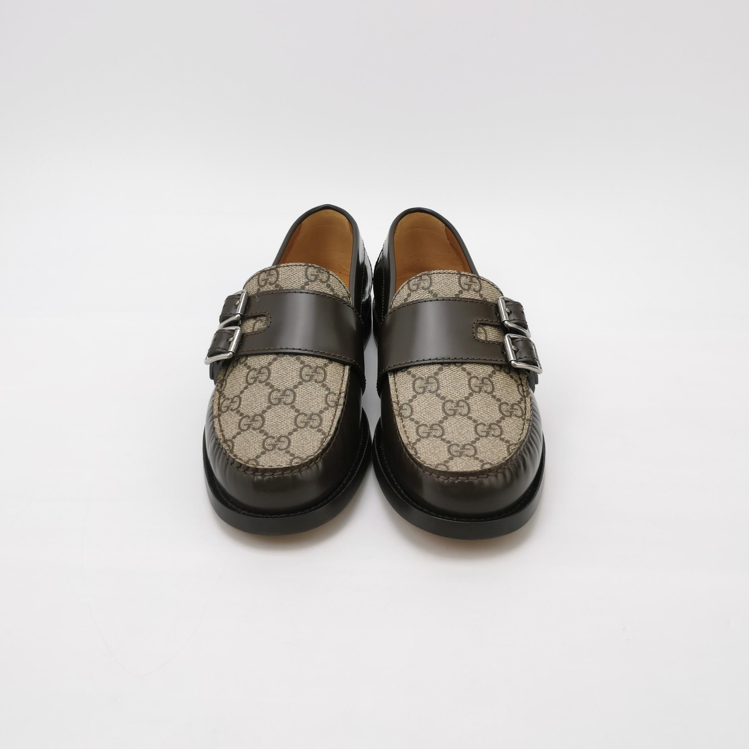 Gucci Gucci GG Monogram Monk Strap Loafers 5 Size US 6 / EU 39 - 4 Thumbnail