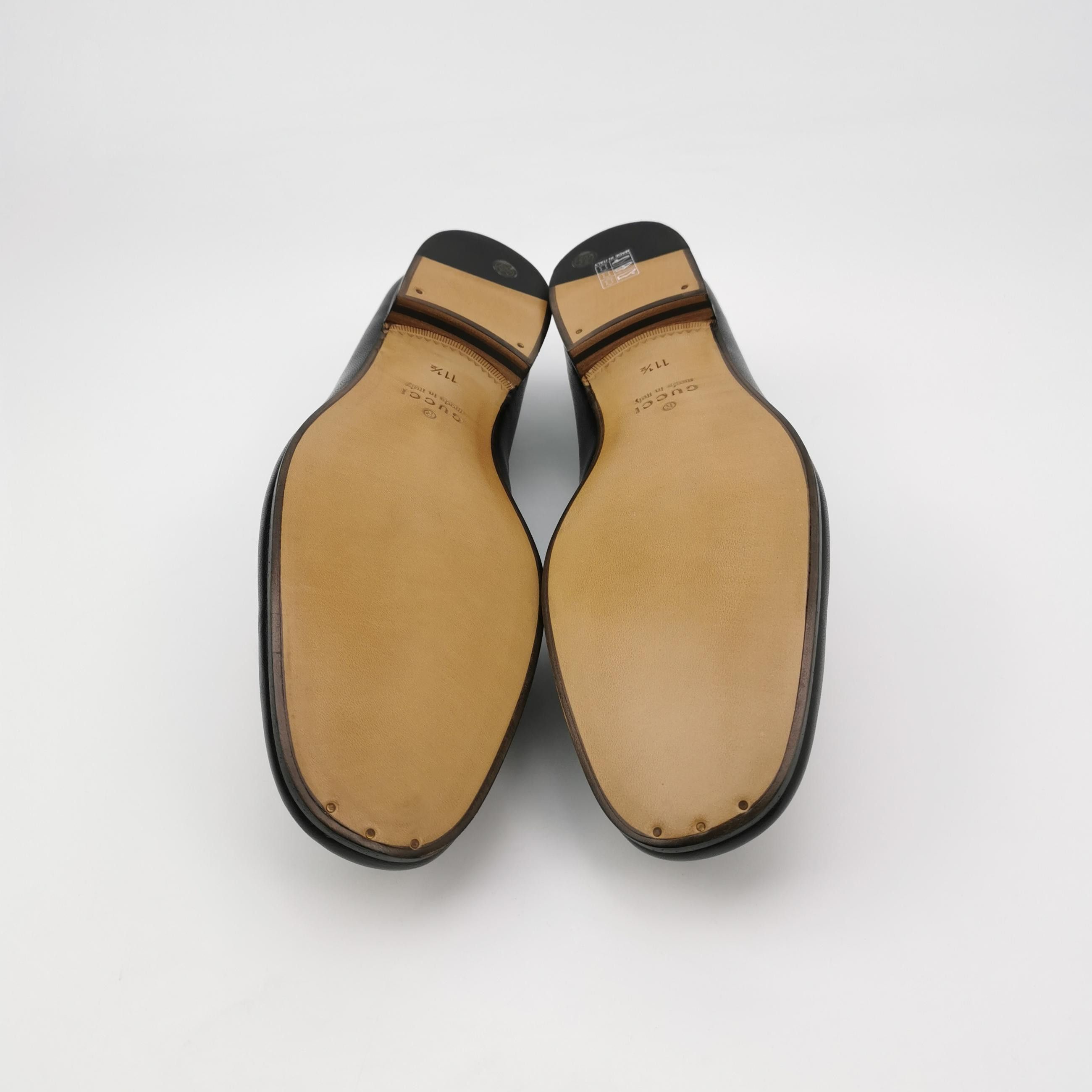 Gucci Gucci Horsebit Leather Loafers EU 45.5 Size US 12 / EU 45 - 6 Thumbnail