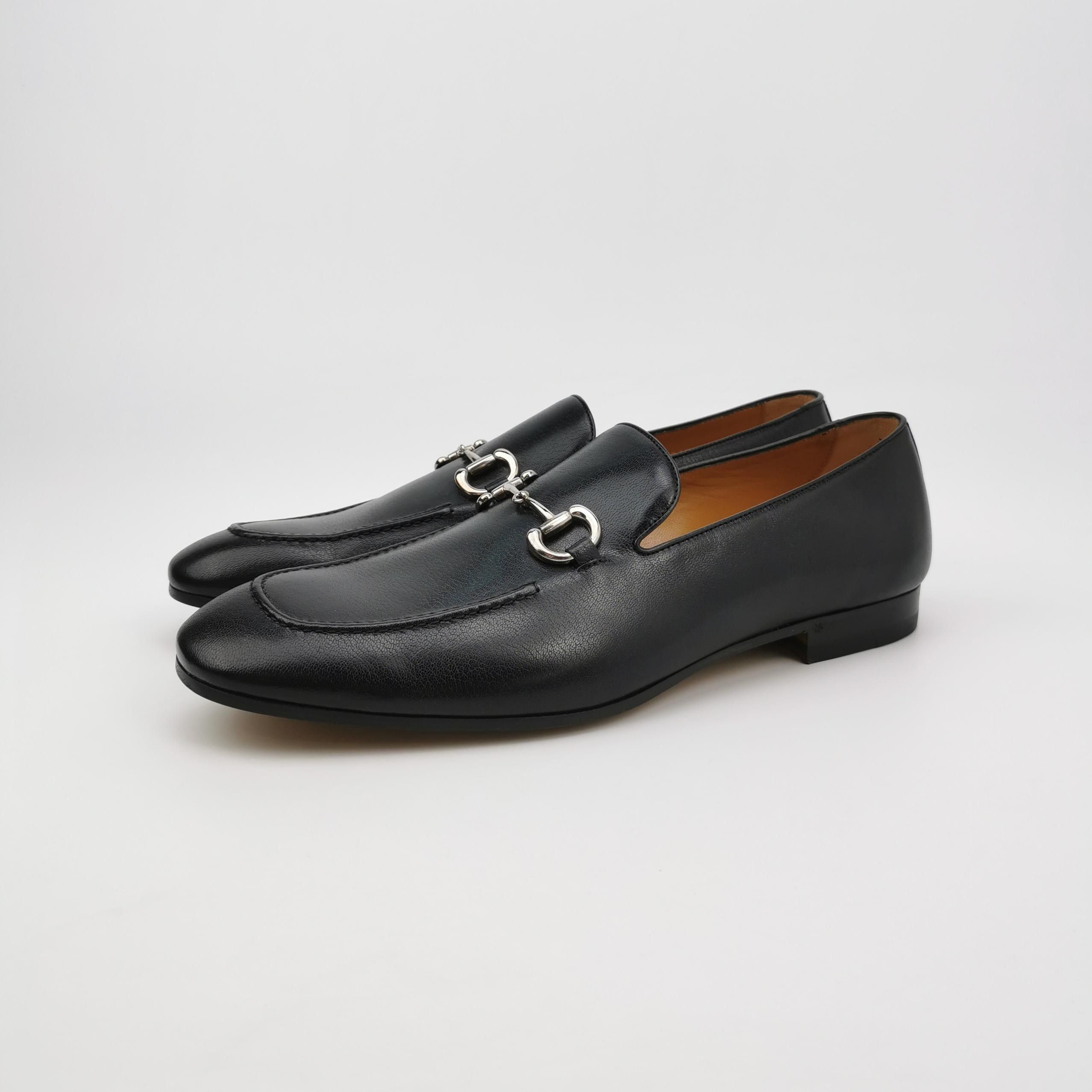 Gucci Gucci Horsebit Leather Loafers EU 45.5 Size US 12 / EU 45 - 3 Thumbnail