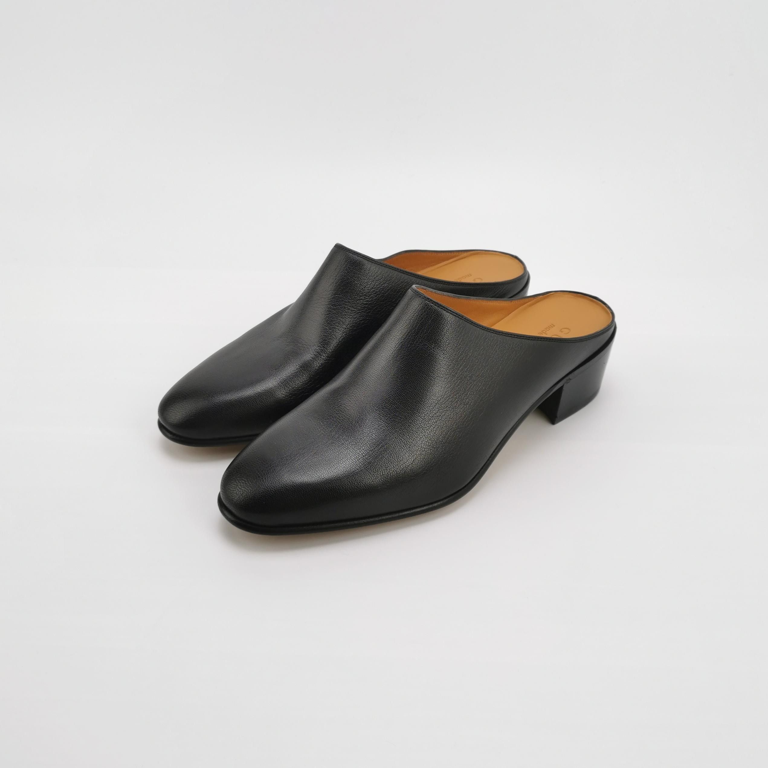 Gucci Gucci Logo Leather Mules Size 8 / EU 42 Size US 9 / EU 42 - 3 Thumbnail
