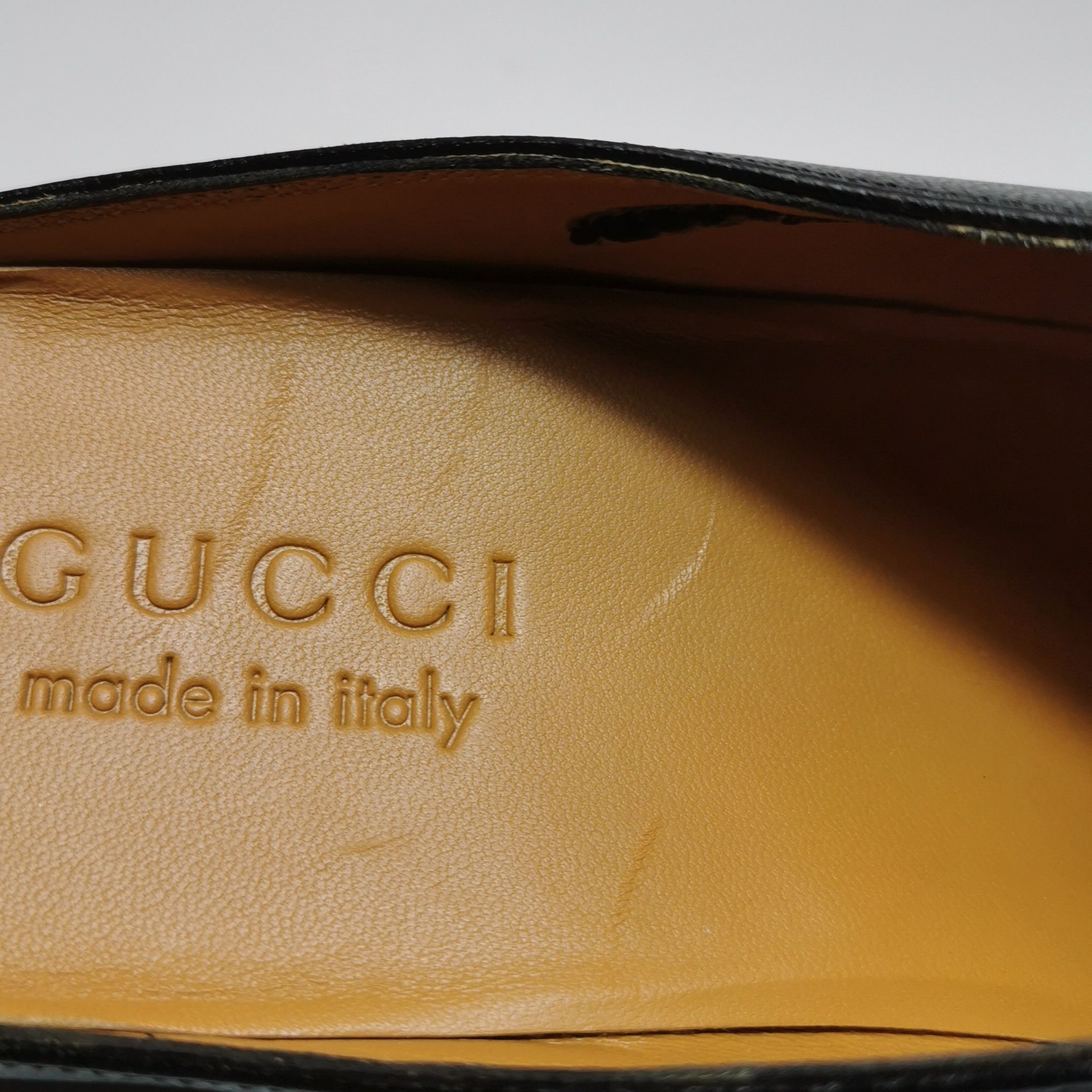 Gucci Gucci Logo Leather Mules Size 8 / EU 42 Size US 9 / EU 42 - 11 Thumbnail