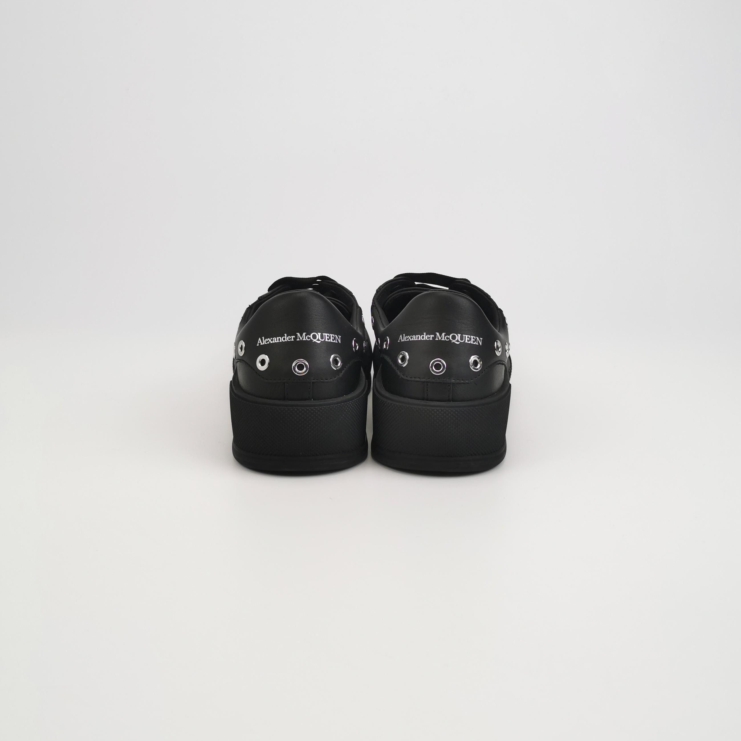 Alexander McQueen Alexander McQueen Leather Deck Low-Top Sneakers 42.5 Size US 9 / EU 42 - 5 Thumbnail