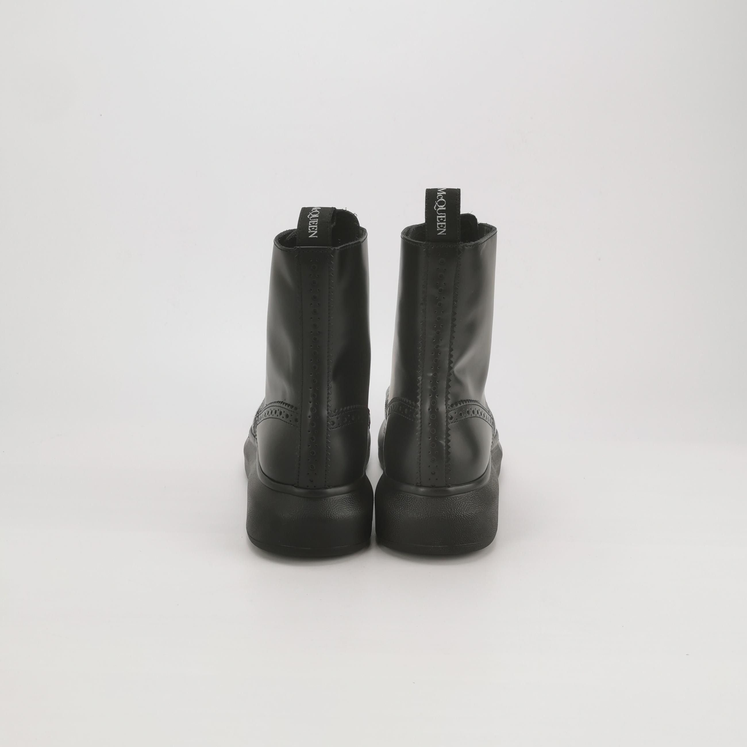 Alexander McQueen Alexander McQueen Hybrid Leather Brogue Boots EU 42 Size US 9 / EU 42 - 5 Thumbnail