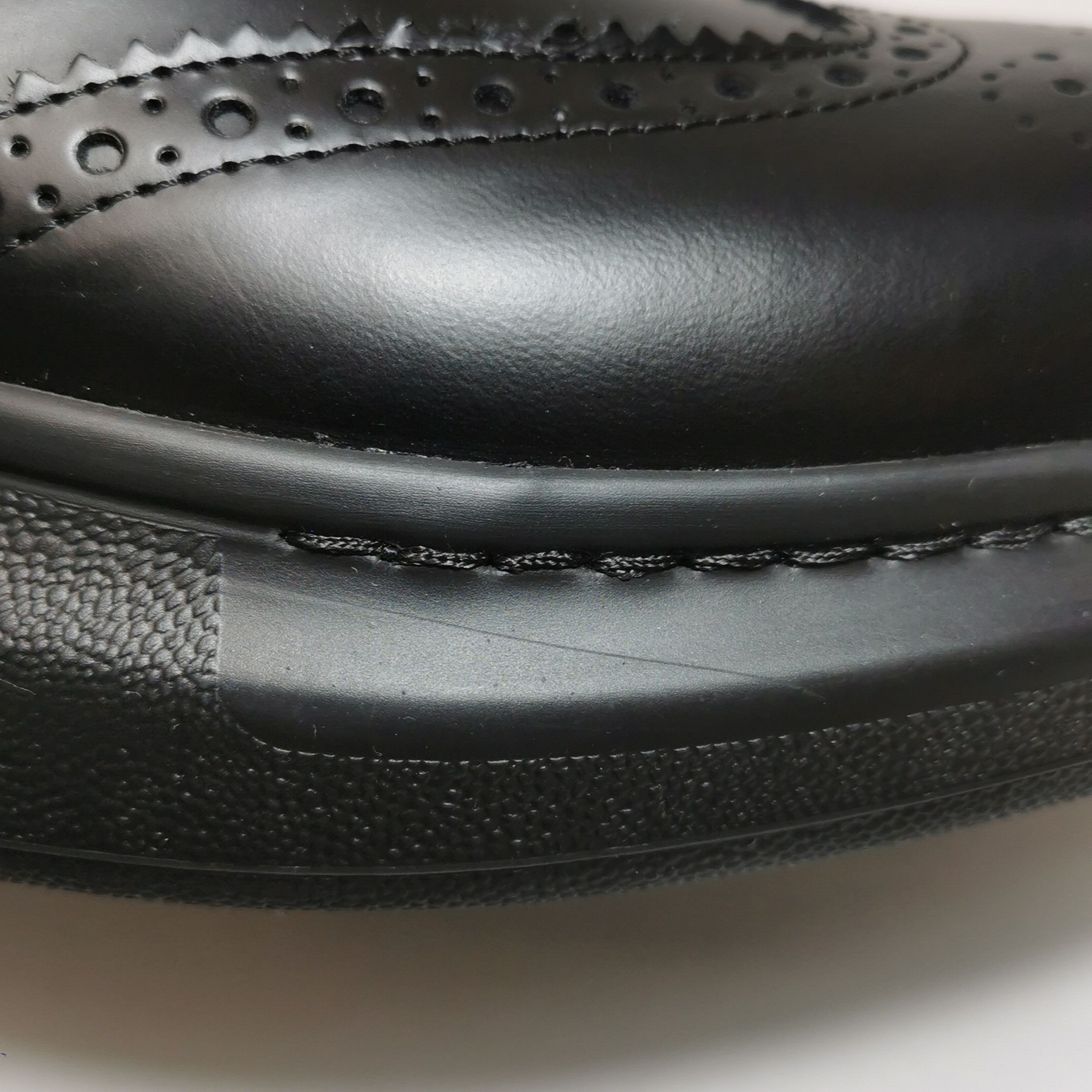 Alexander McQueen Alexander McQueen Hybrid Leather Brogue Boots EU 42 Size US 9 / EU 42 - 8 Thumbnail
