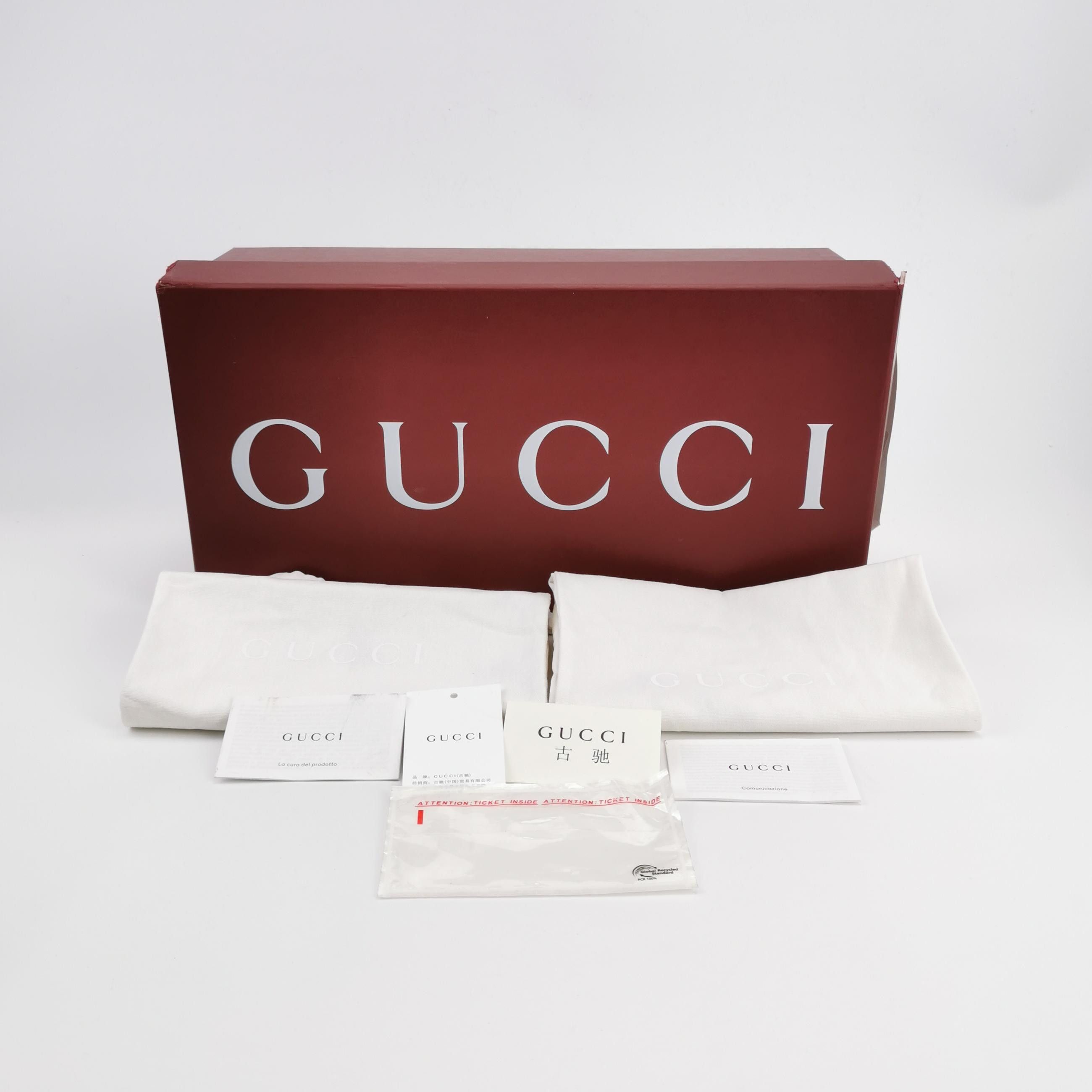 Gucci Gucci Web Trim Leather Loafers Size 7 Size US 7 / EU 40 - 7 Thumbnail