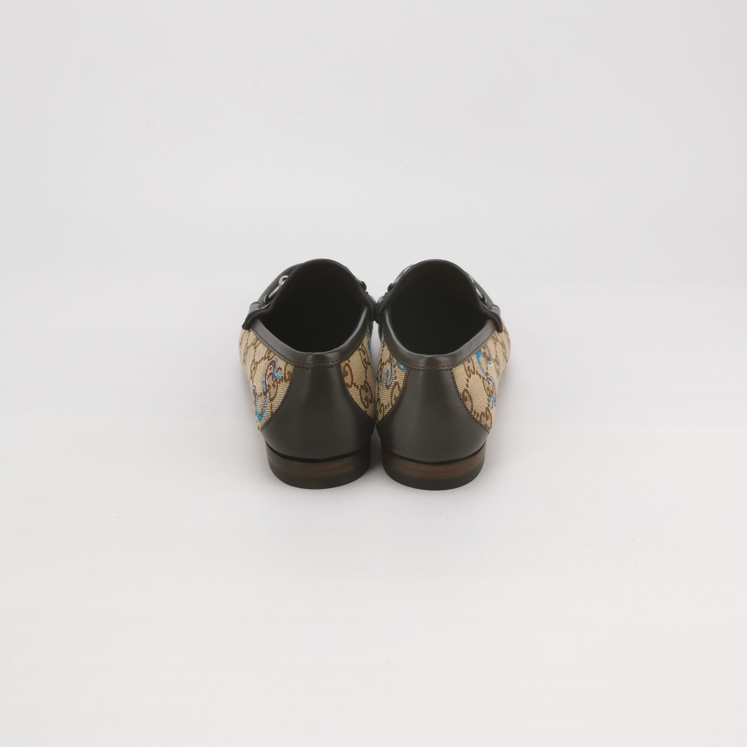Gucci Gucci Snake Print Horsebit Loafers 39 Size US 6 / EU 39 - 5 Thumbnail