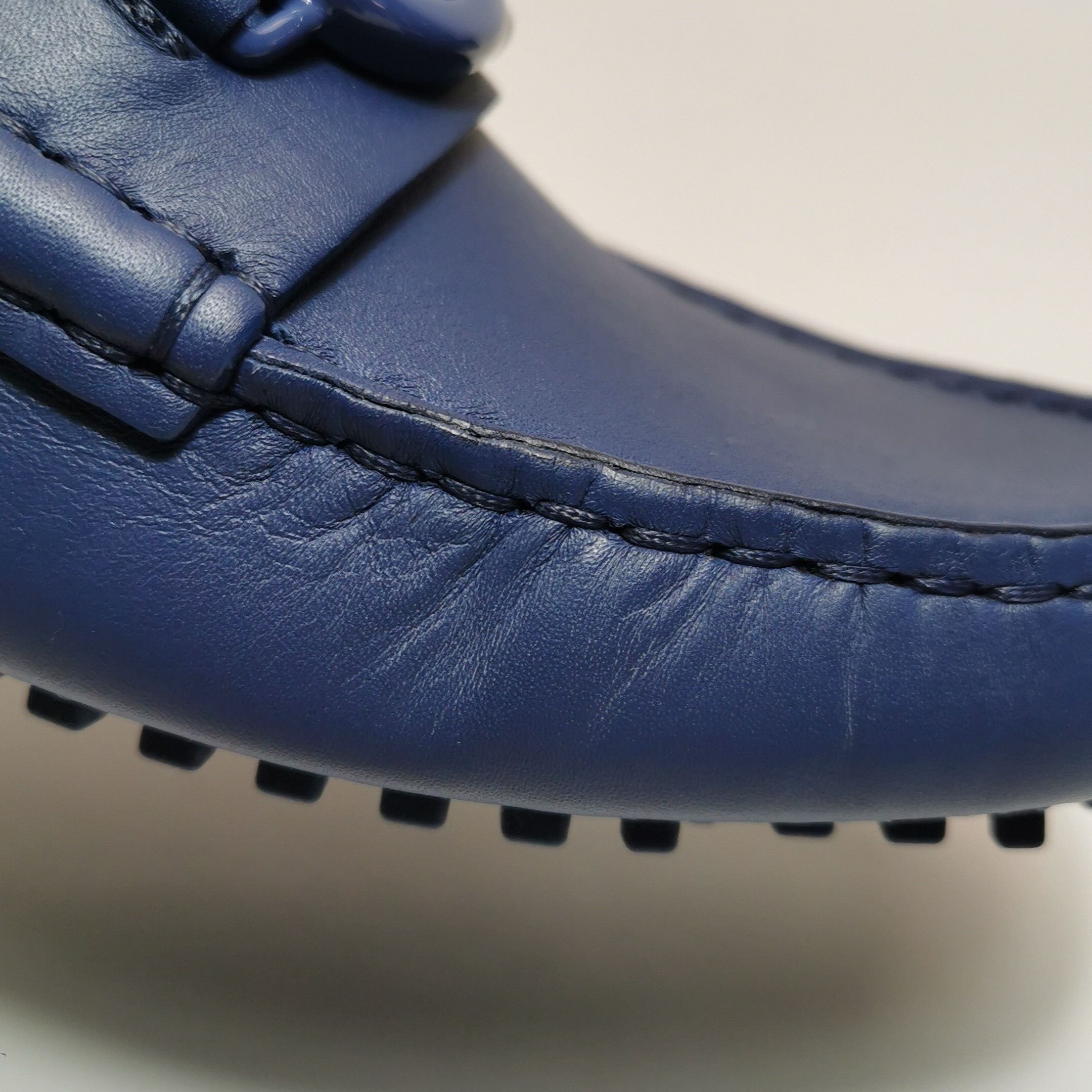 Gucci Gucci Interlocking G Leather Driver Loafers Size 4.5 Size US 5.5 / EU 38 - 8 Thumbnail