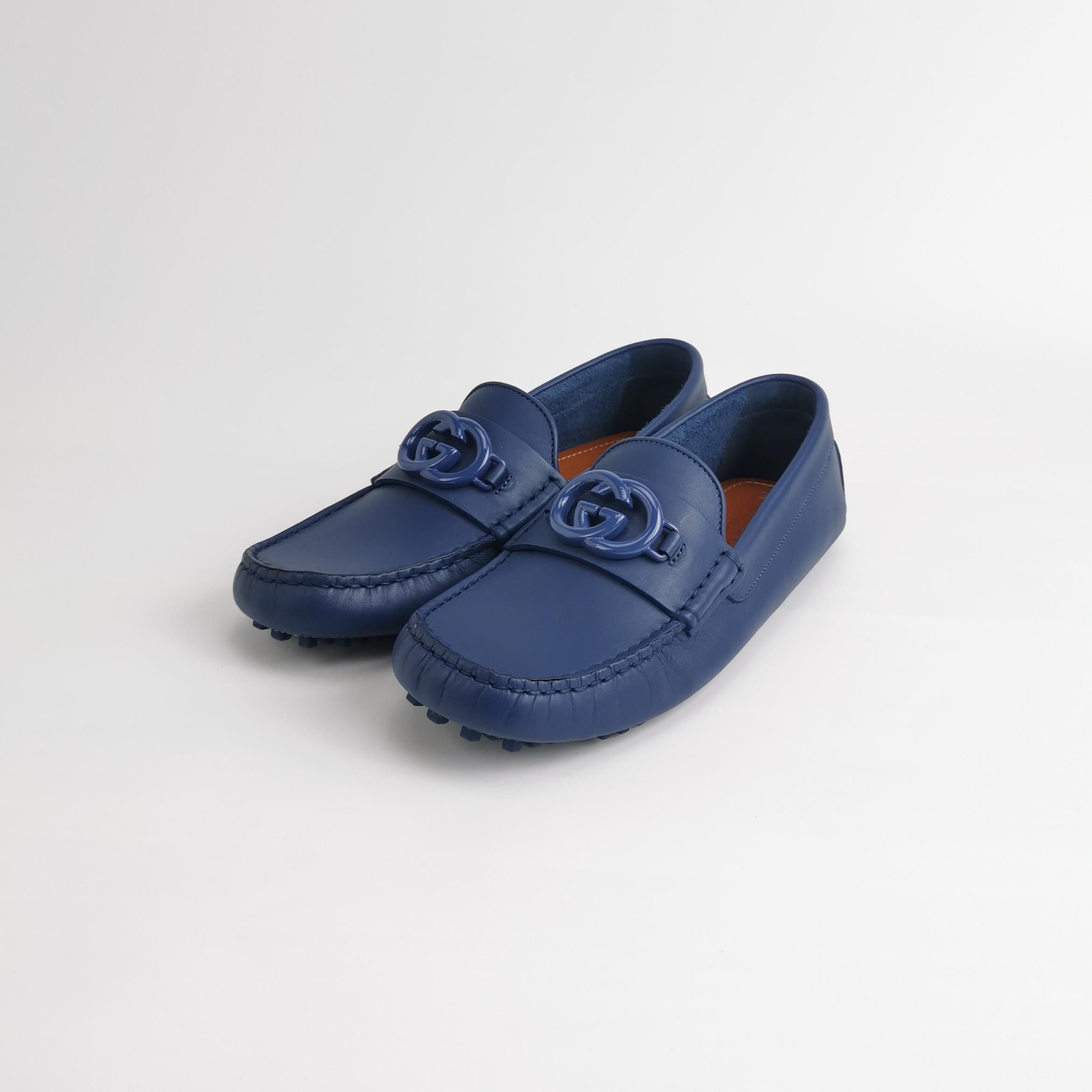 Gucci Gucci Interlocking G Leather Driver Loafers Size 4.5 Size US 5.5 / EU 38 - 3 Thumbnail