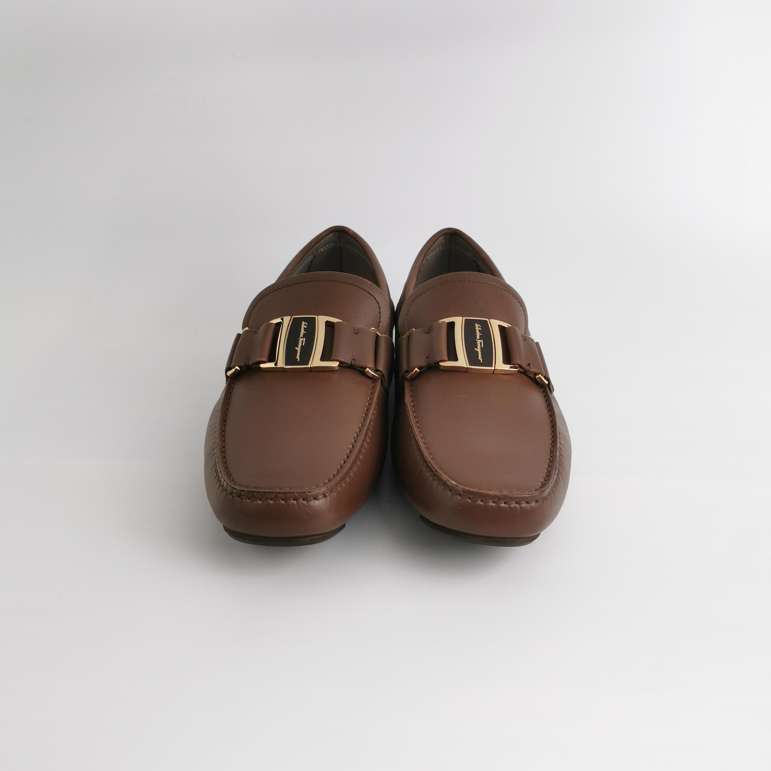 Salvatore Ferragamo Salvatore Ferragamo Metal Buckle Loafers 41 Size US 8 / EU 41 - 4 Thumbnail