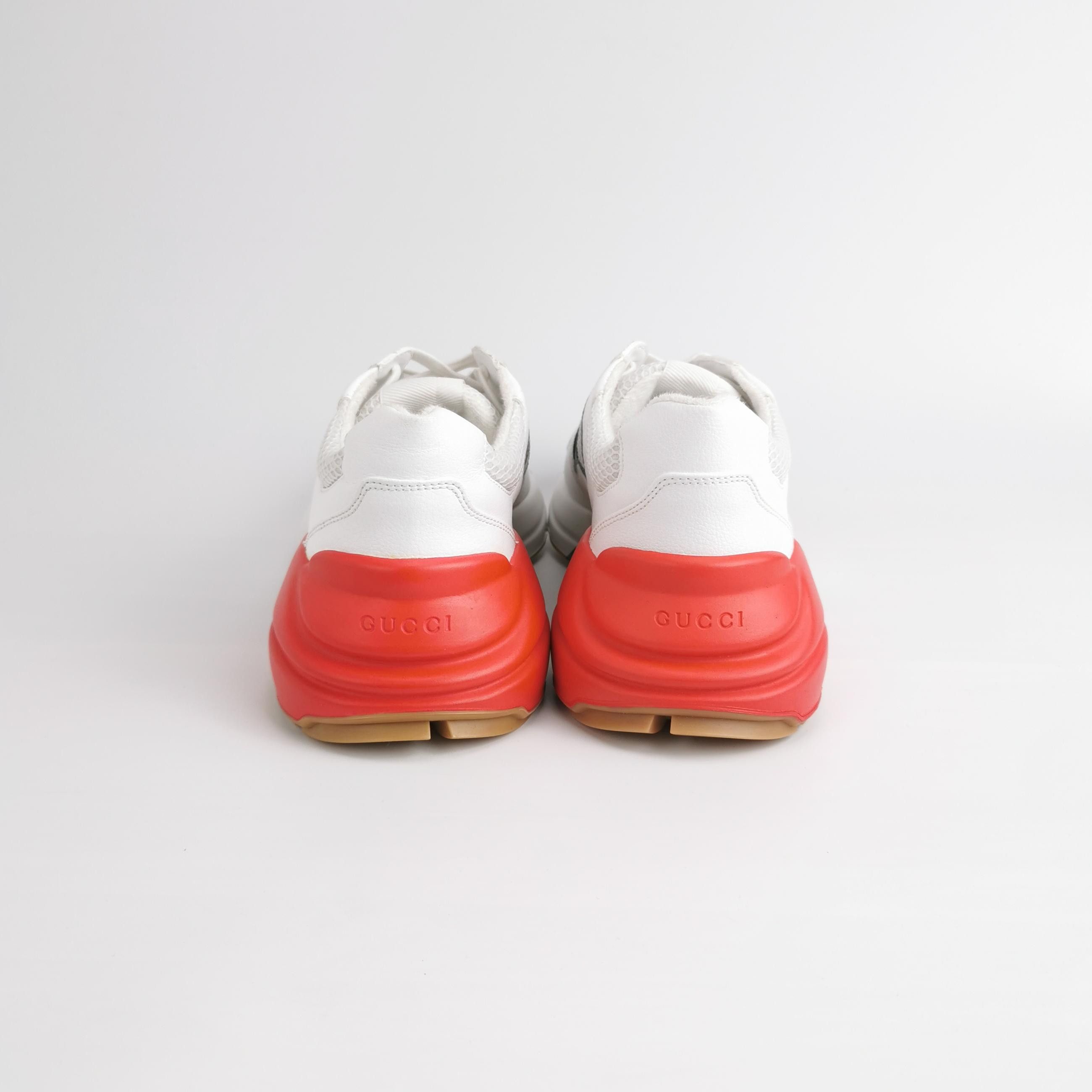 Gucci Gucci Rhyton Multicolor Mesh Sneakers 42.5 Size US 9 / EU 42 - 5 Thumbnail