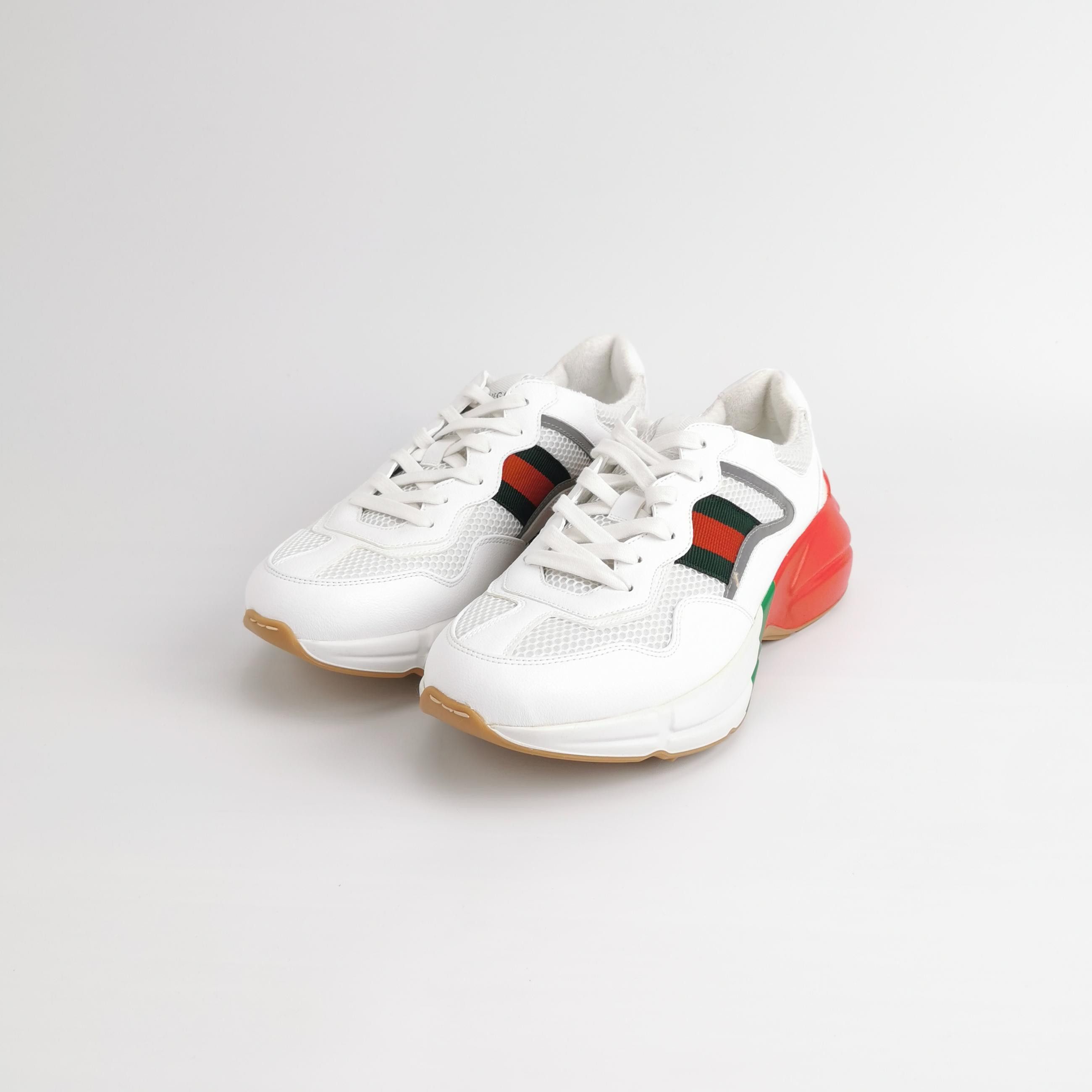 Gucci Gucci Rhyton Multicolor Mesh Sneakers 42.5 Size US 9 / EU 42 - 3 Thumbnail