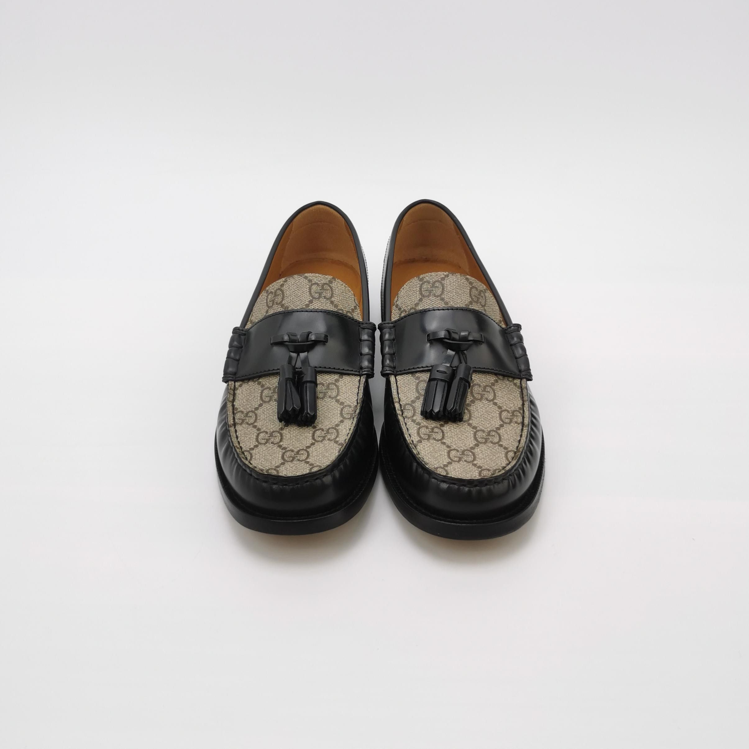 Gucci Gucci GG Canvas Tassel Loafers 6.5 Size US 7 / EU 40 - 4 Thumbnail