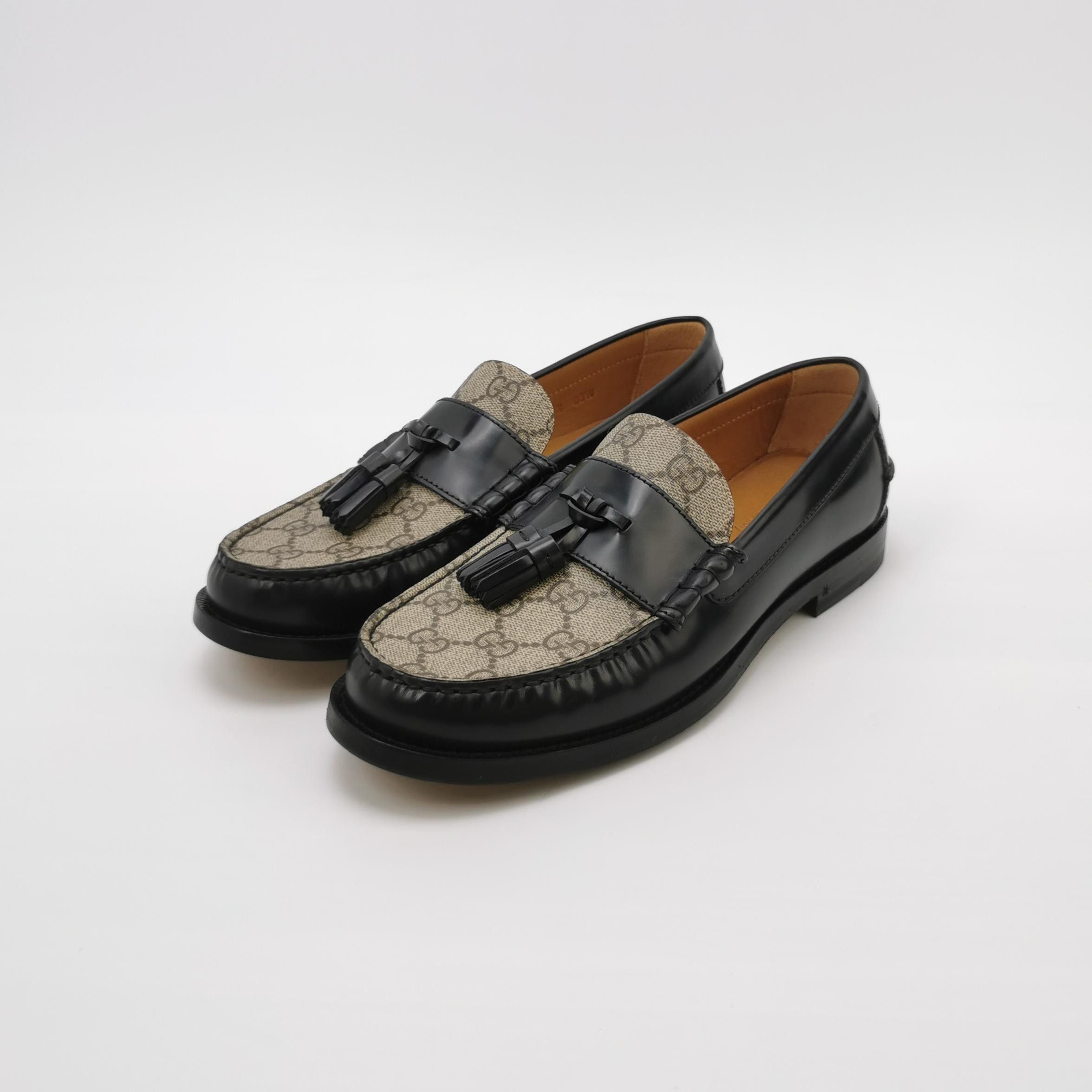 Gucci Gucci GG Canvas Tassel Loafers 6.5 Size US 7 / EU 40 - 3 Thumbnail