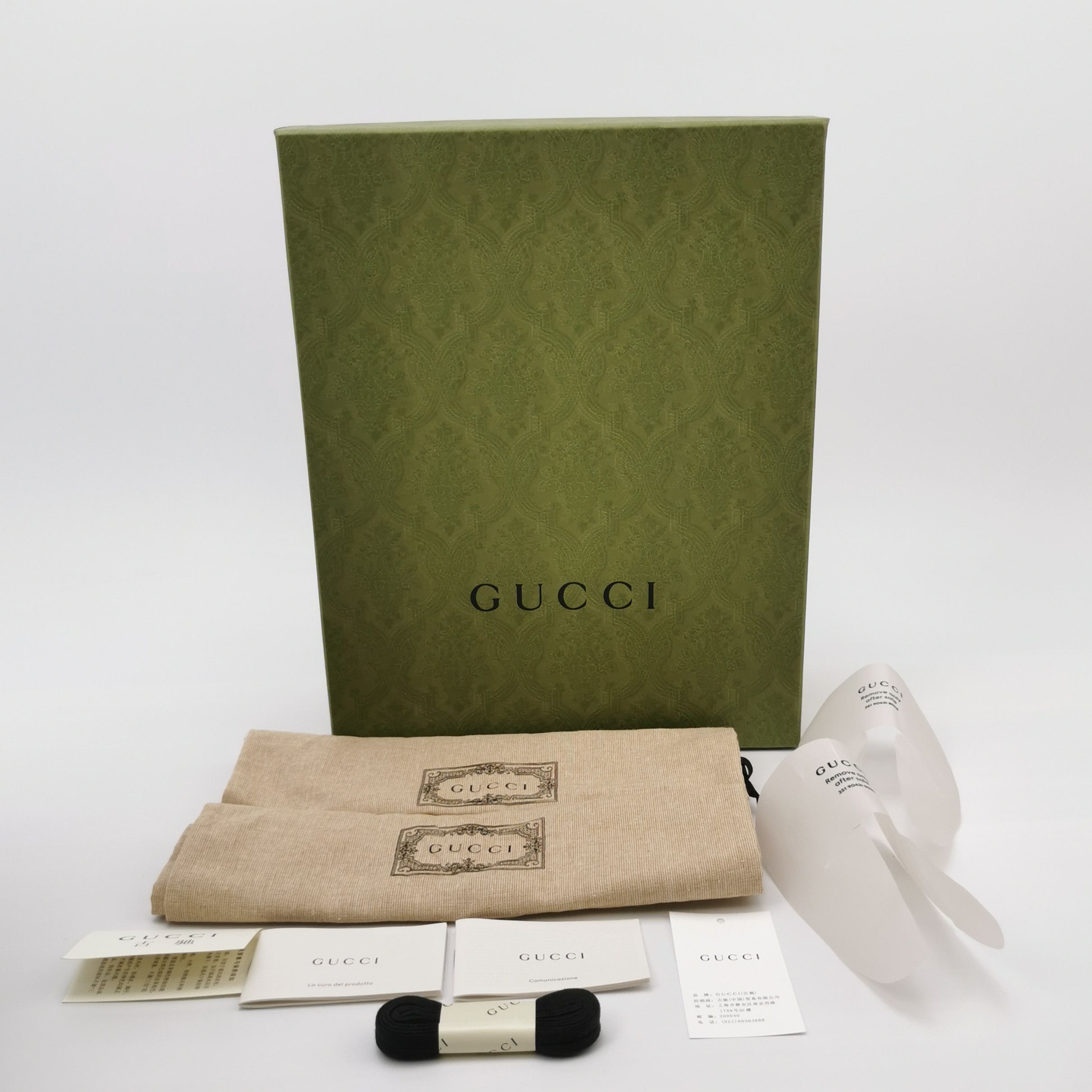 Gucci Gucci Mac80 Paneled Hi-Top Sneakers EU 40 Size US 7 / EU 40 - 7 Thumbnail