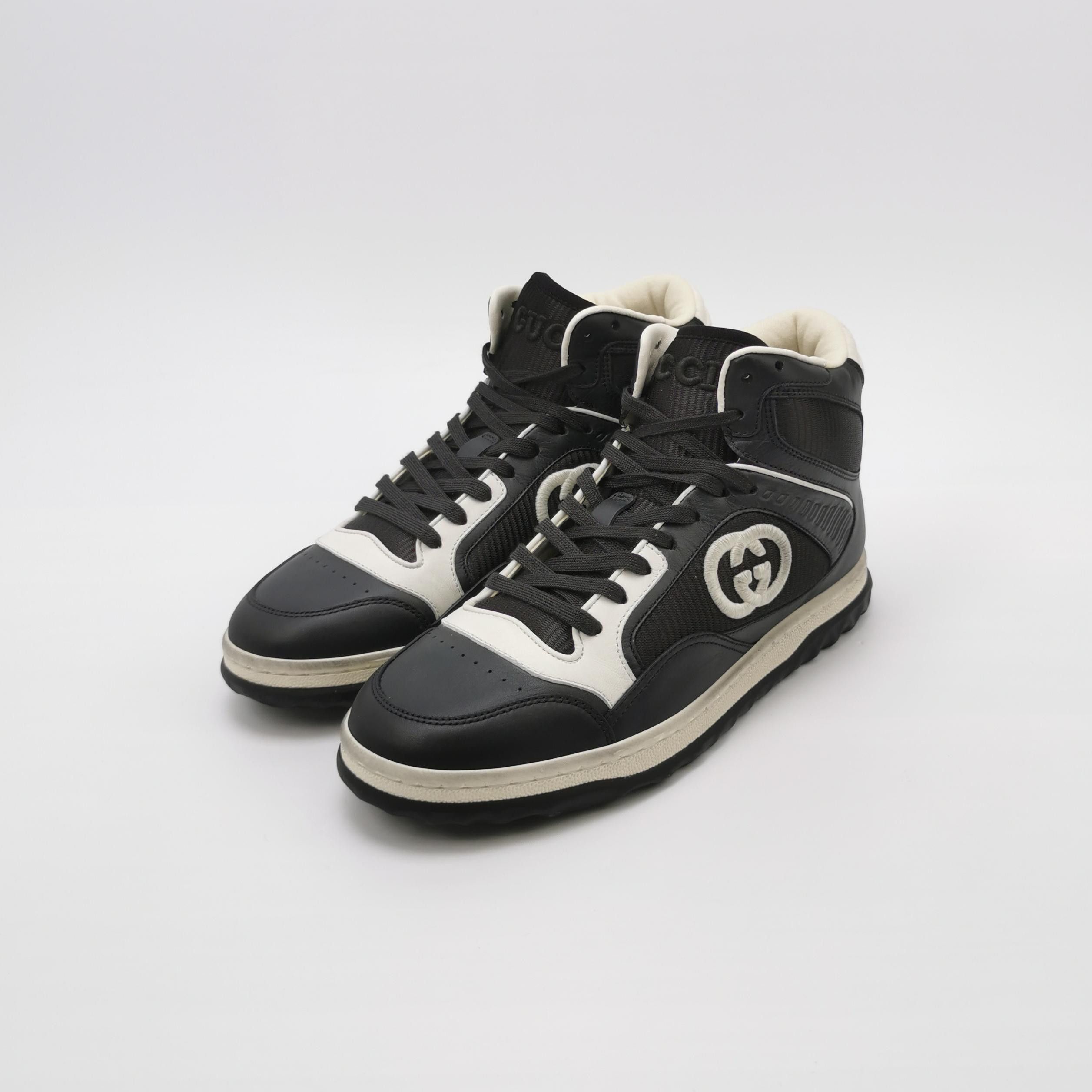 Gucci Gucci Mac80 Paneled Hi-Top Sneakers EU 40 Size US 7 / EU 40 - 3 Thumbnail