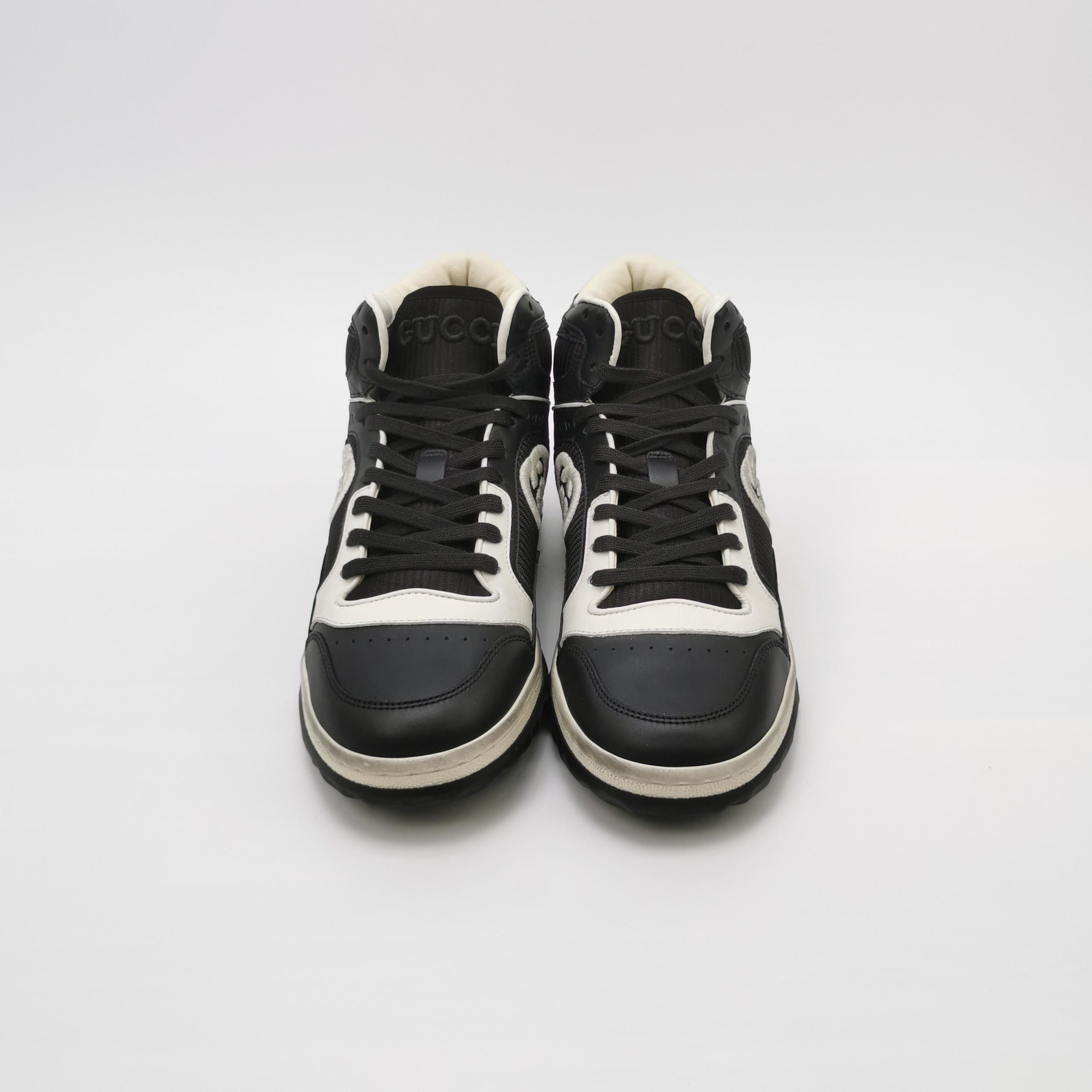 Gucci Gucci Mac80 Paneled Hi-Top Sneakers EU 40 Size US 7 / EU 40 - 4 Thumbnail