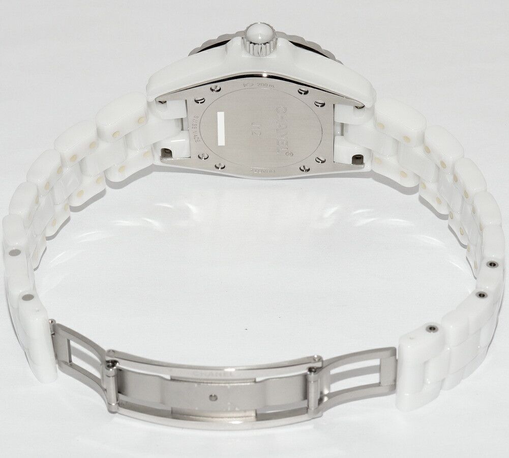 Chanel Chanel Chanel J12 White Ceramic Quartz Ladies Glass / Ceramic Quartz H2429 DUTY FREE for USA Size ONE SIZE - 2 Thumbnail