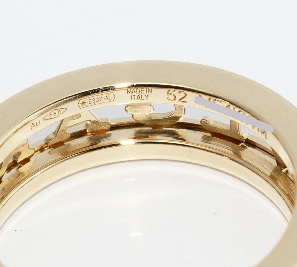 Bvlgari Bvlgari BVLGARI B.zero1 Au750 Ring Size 52 Precious Metal Ring 359646 DUTY FREE for USA Size ONE SIZE - 4 Thumbnail