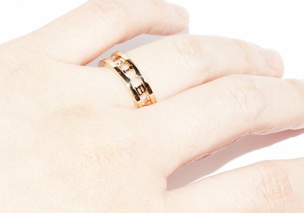 Bvlgari Bvlgari BVLGARI B.zero1 Au750 Ring Size 52 Precious Metal Ring 359646 DUTY FREE for USA Size ONE SIZE - 5 Thumbnail