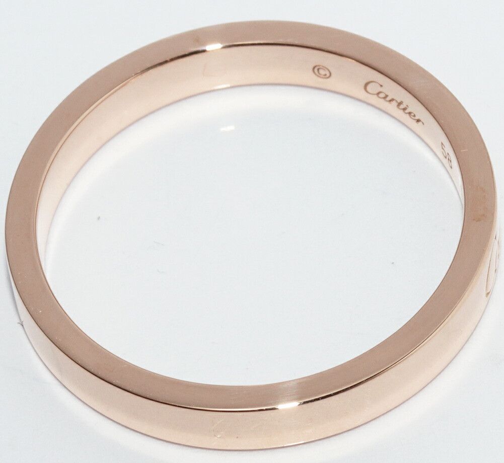 Cartier Cartier Cartier C De Cartier Engraved Au750 Pink Gold Ring Size 17 Precious Metal Ring B40872 DUTY FREE for USA Size ONE SIZE - 3 Thumbnail