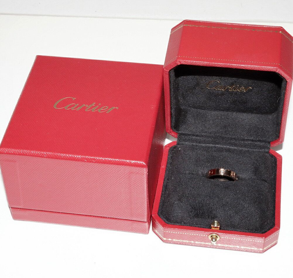 Cartier Cartier Cartier LOVE Au750 Ring Size 49 Precious Metal Ring B40507 DUTY FREE for USA Size ONE SIZE - 3 Thumbnail